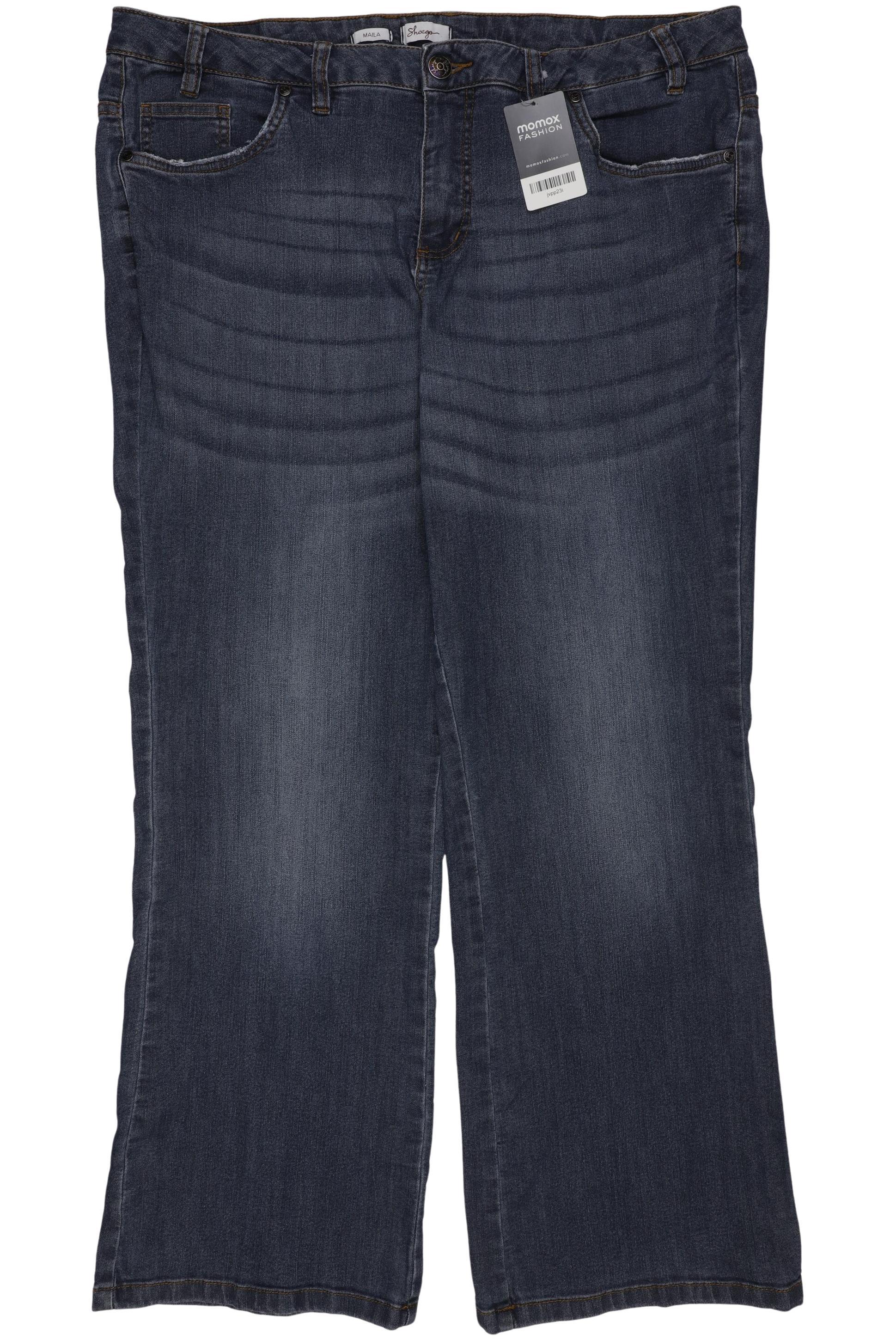 

sheego Damen Jeans, blau, Gr. 50