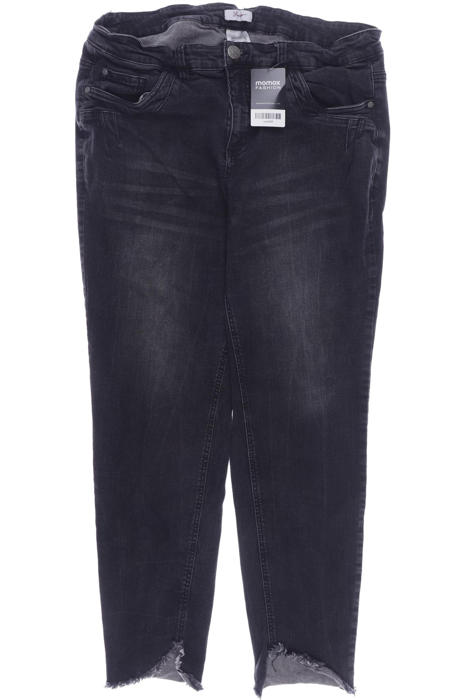 

sheego Damen Jeans, grau, Gr. 48