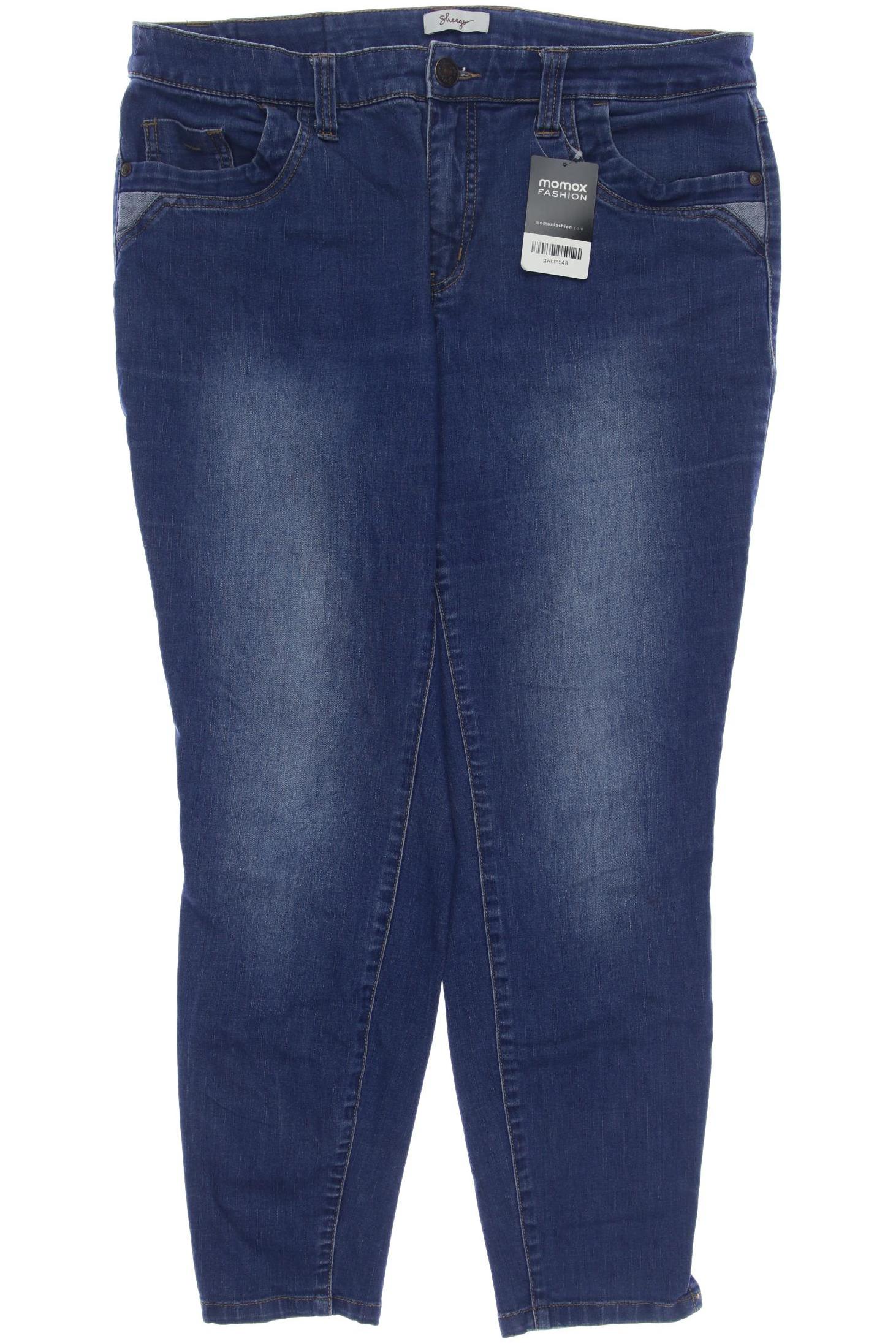 

sheego Damen Jeans, blau, Gr. 36