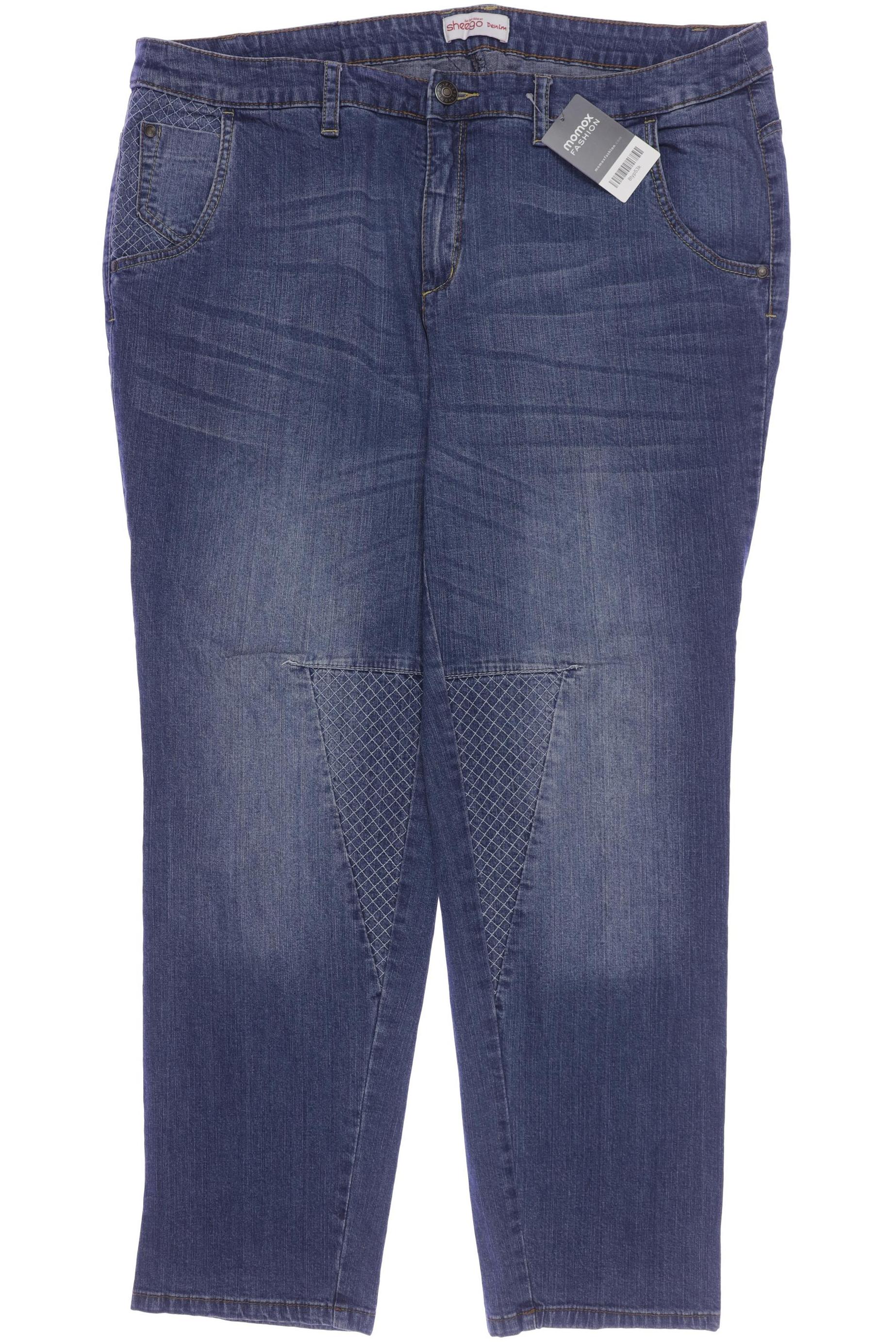 

sheego Damen Jeans, blau, Gr. 50