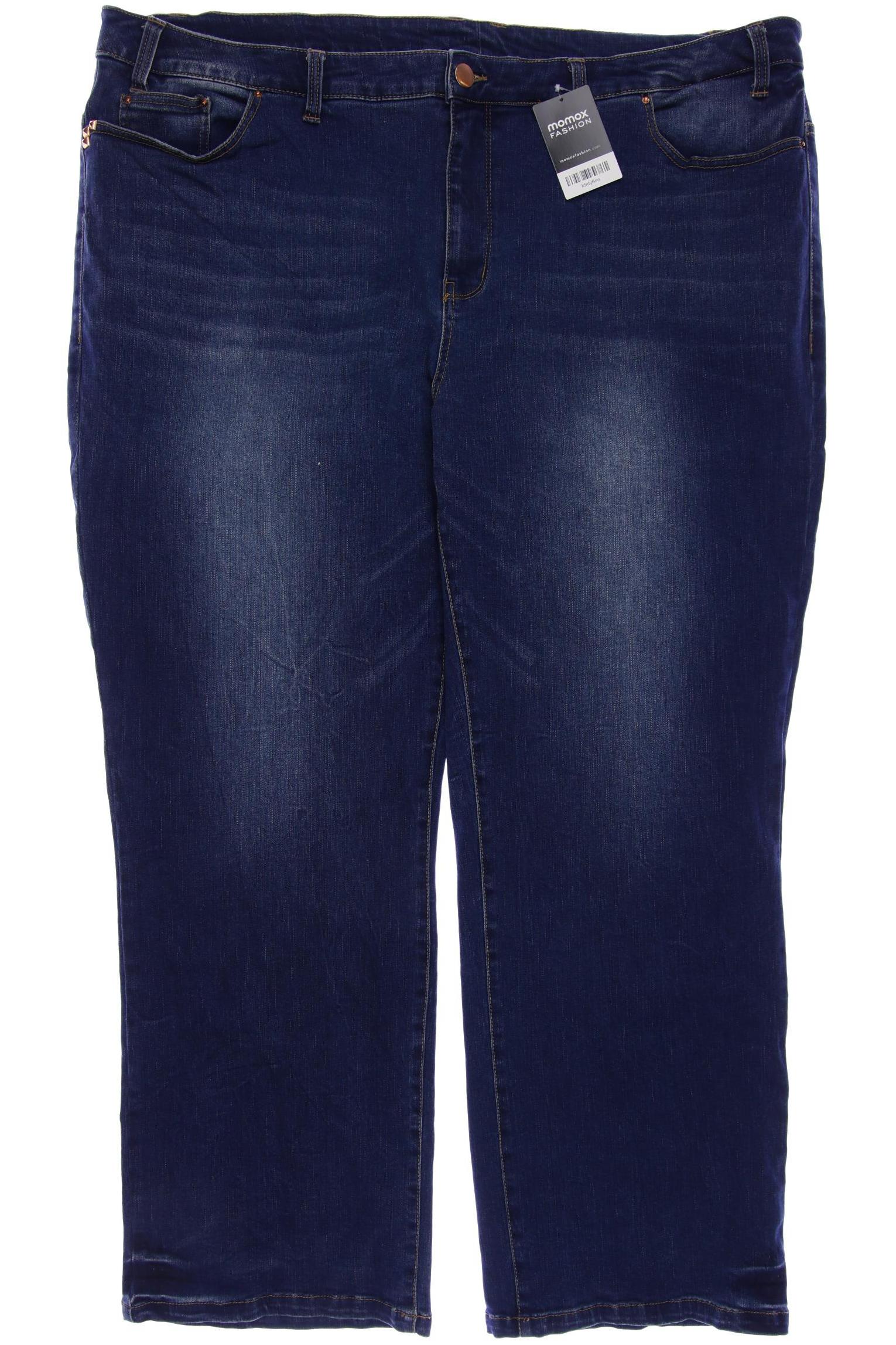 

sheego Damen Jeans, marineblau