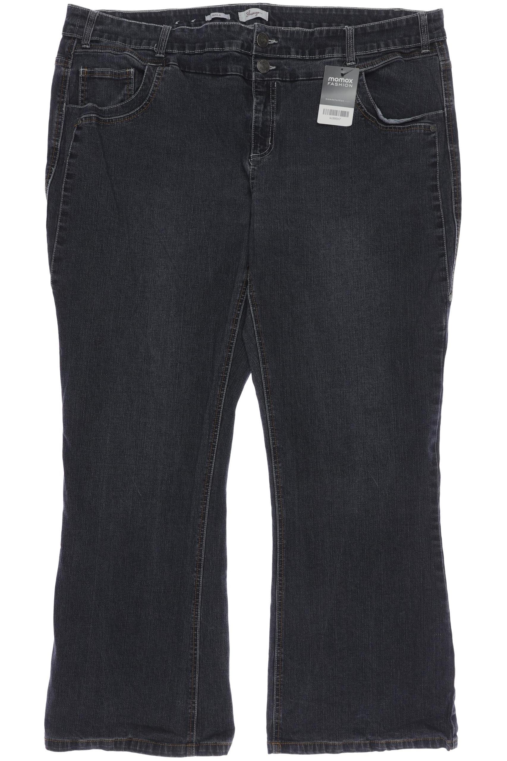 

sheego Damen Jeans, marineblau, Gr. 52