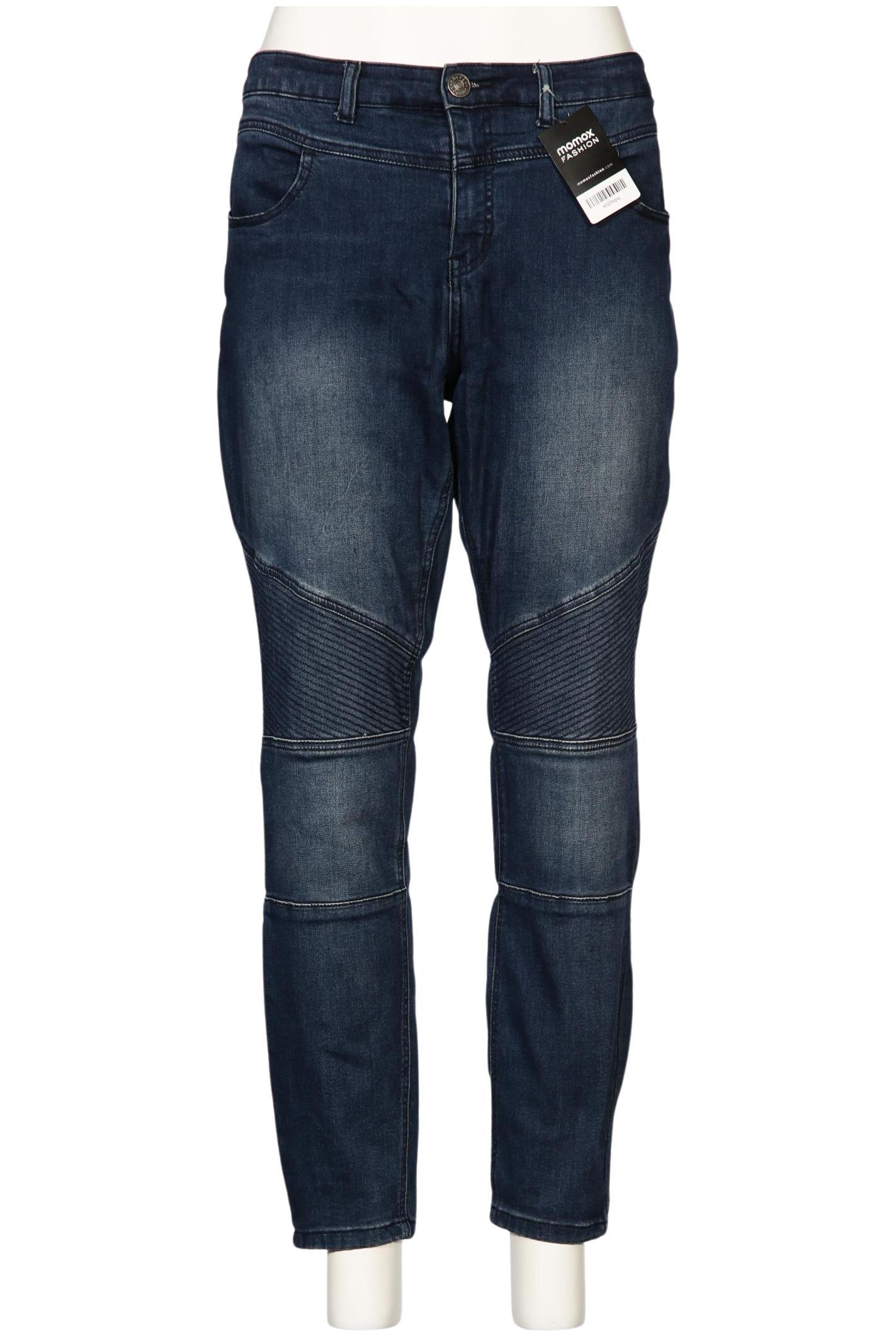 

sheego Damen Jeans, blau, Gr. 46