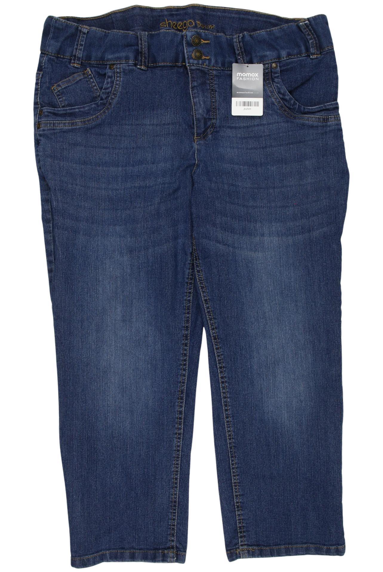 

sheego Damen Jeans, blau, Gr. 50