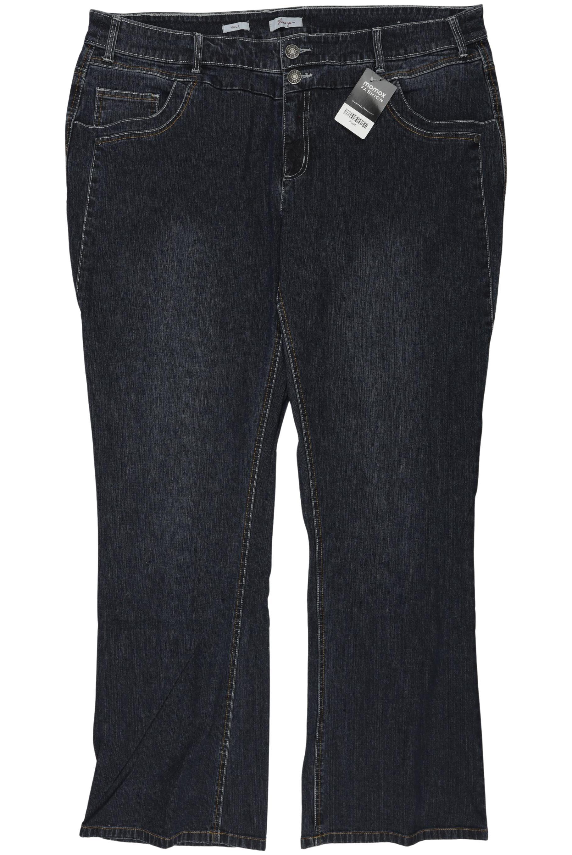 

sheego Damen Jeans, marineblau, Gr. 42