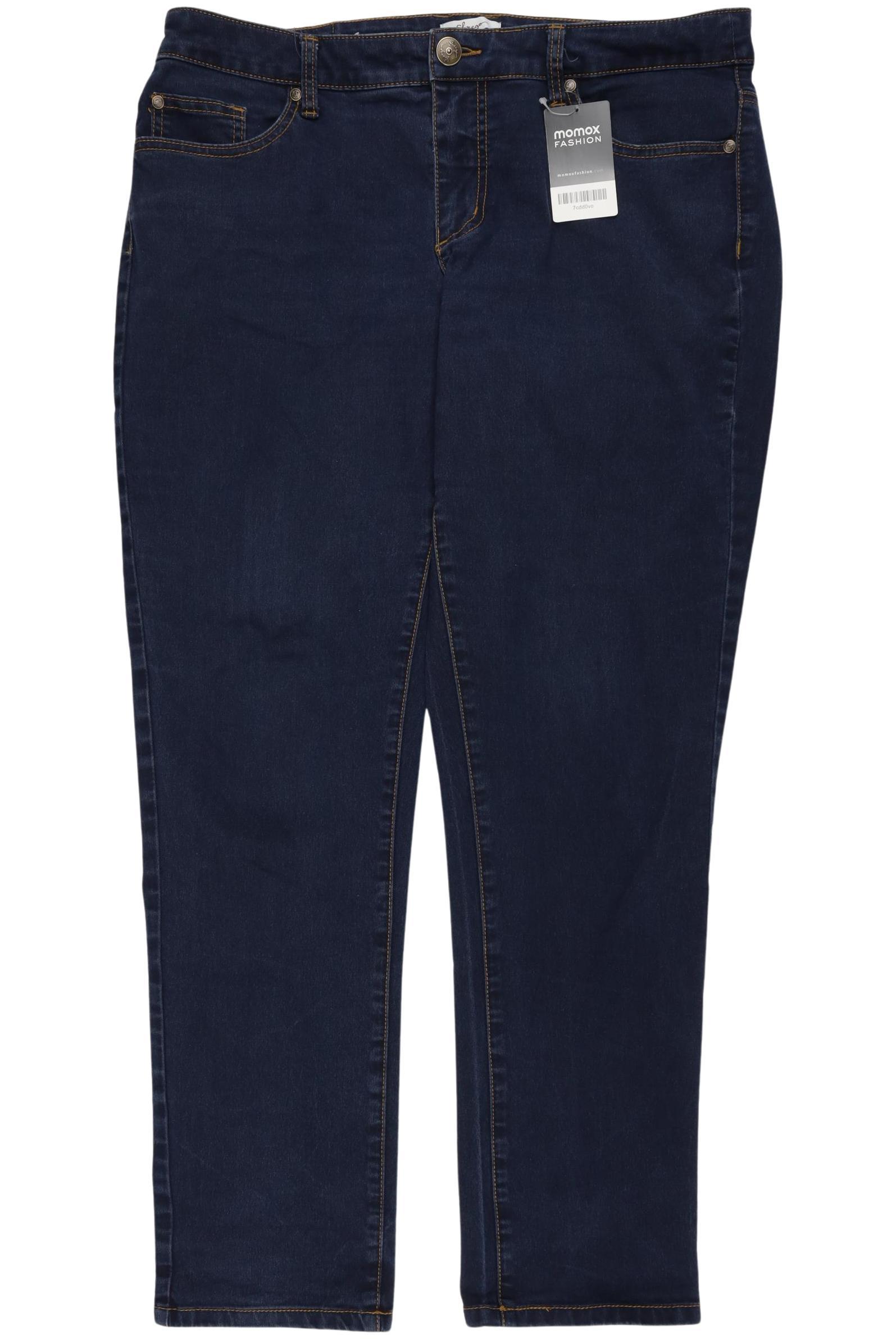 

sheego Damen Jeans, marineblau, Gr. 36