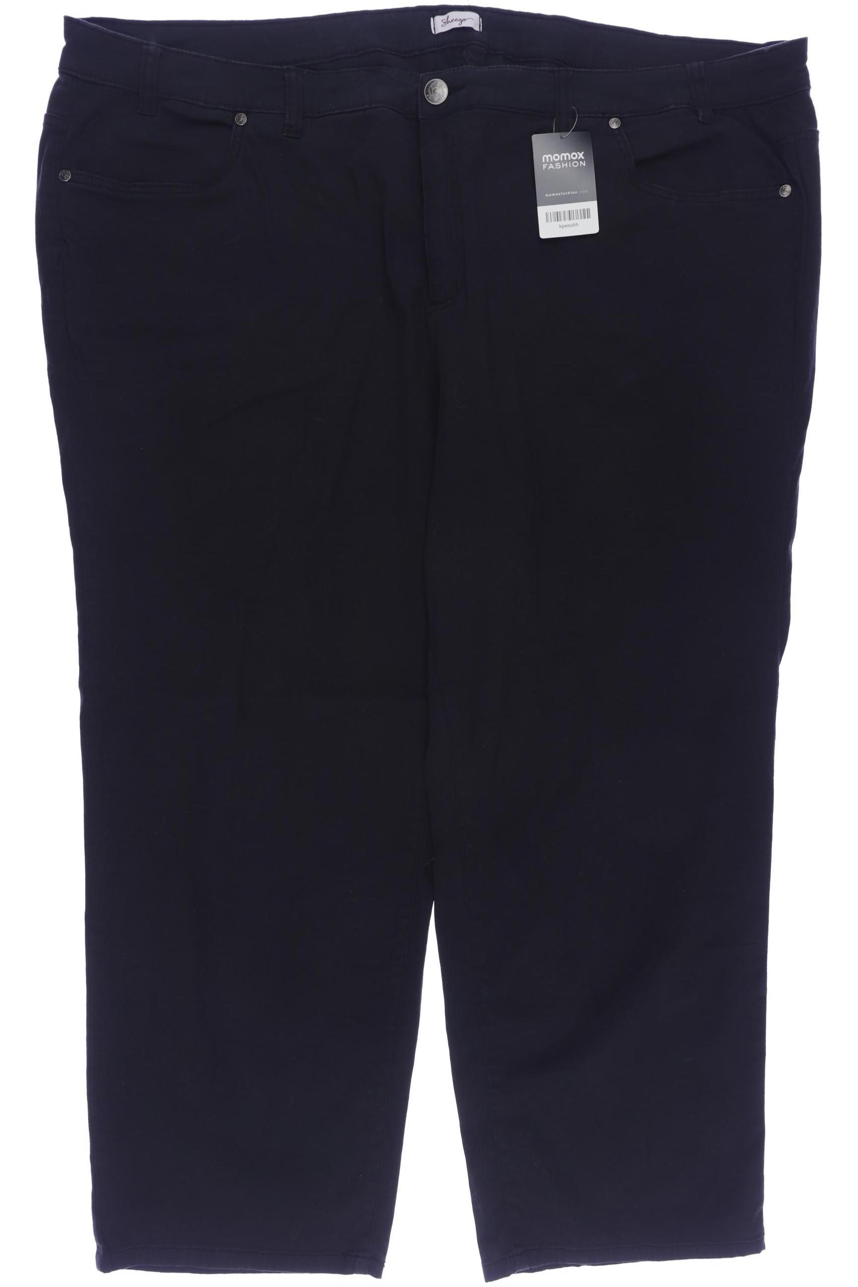 

sheego Damen Jeans, schwarz, Gr. 58