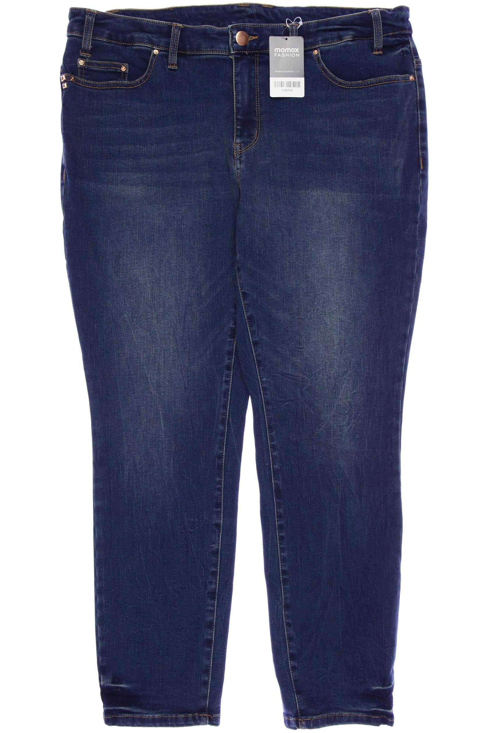 

sheego Damen Jeans, blau, Gr. 25