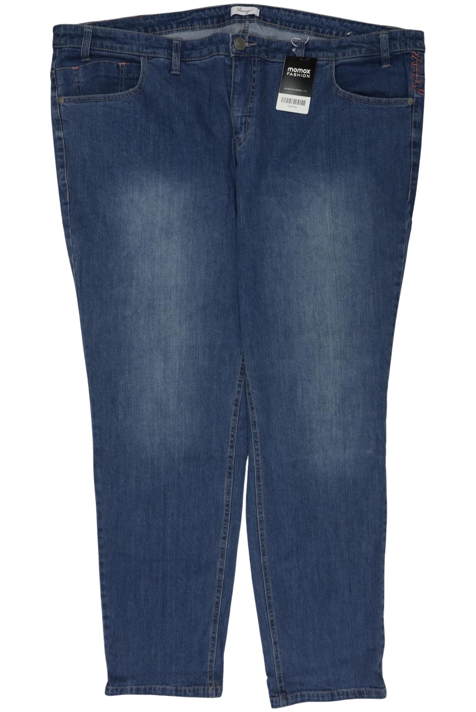 

sheego Damen Jeans, blau, Gr. 54