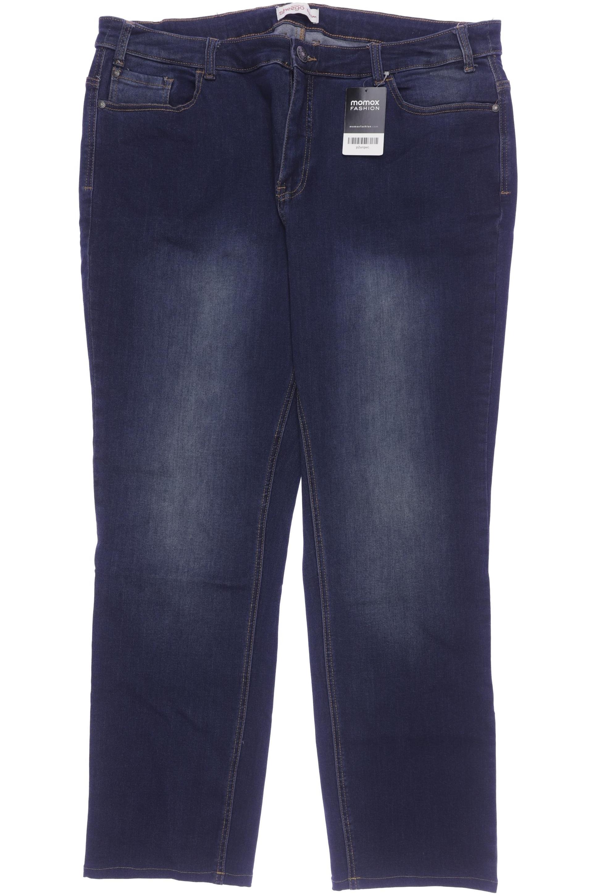 

sheego Damen Jeans, marineblau, Gr. 104
