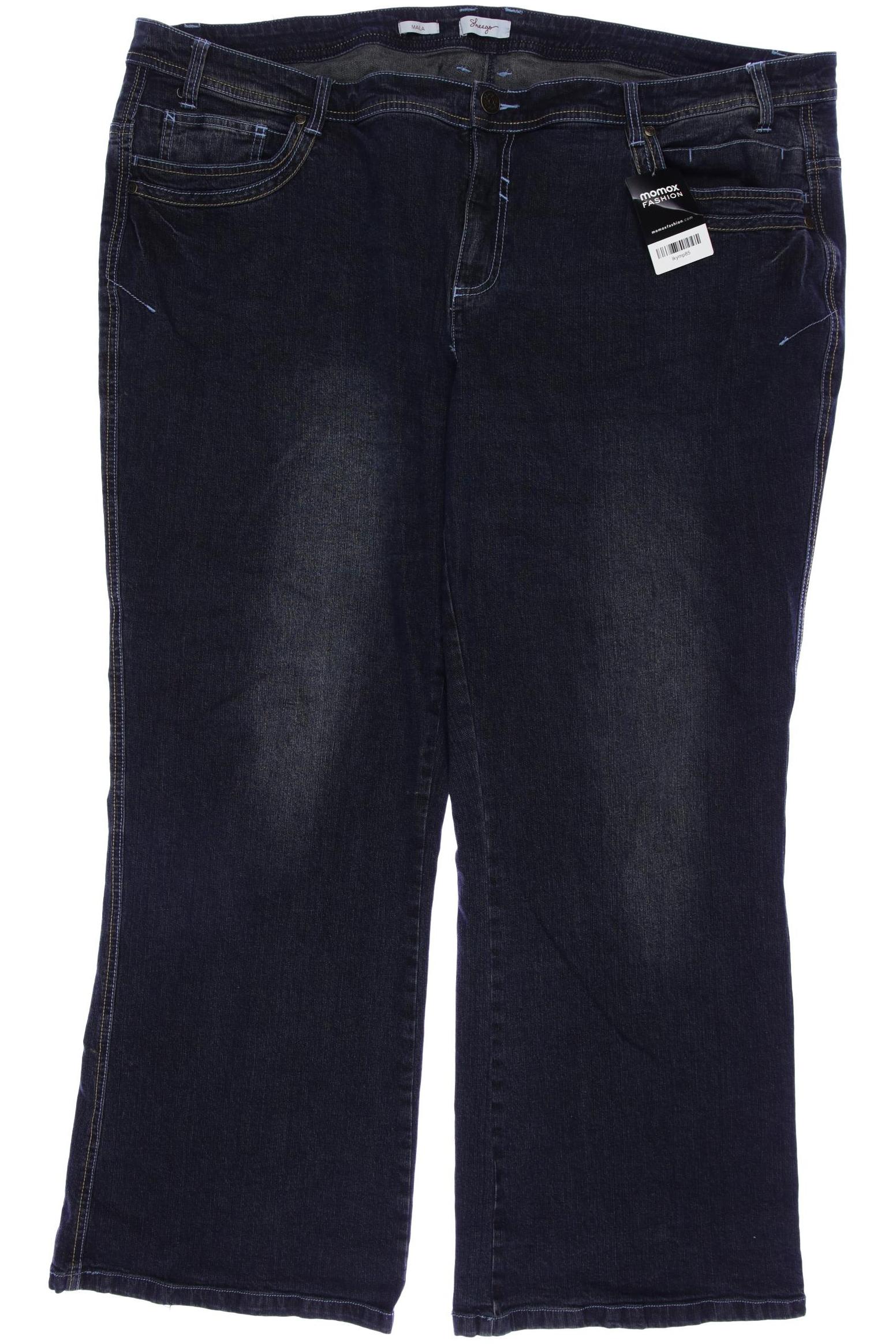 

sheego Damen Jeans, marineblau
