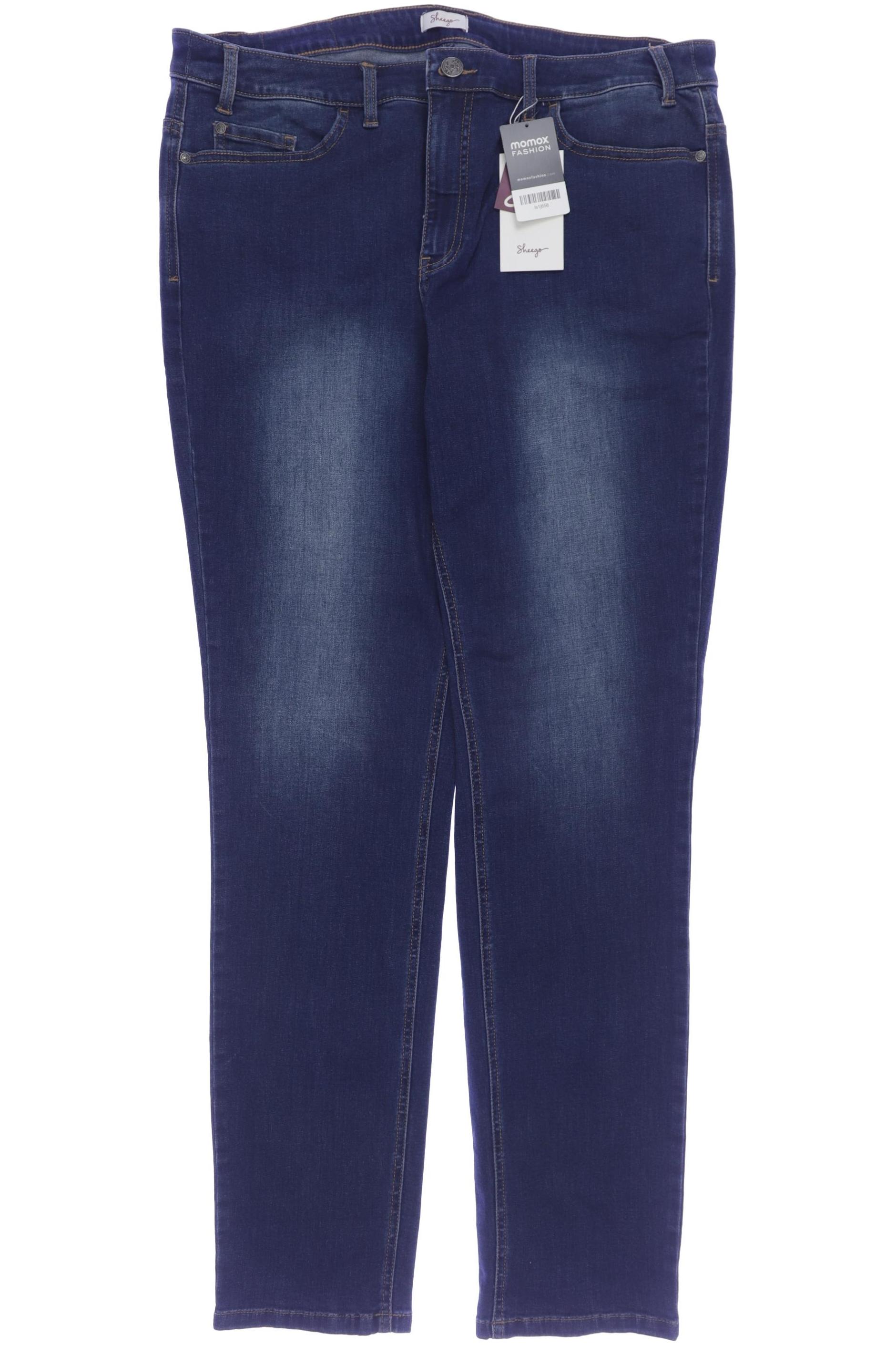 

sheego Damen Jeans, marineblau, Gr. 104