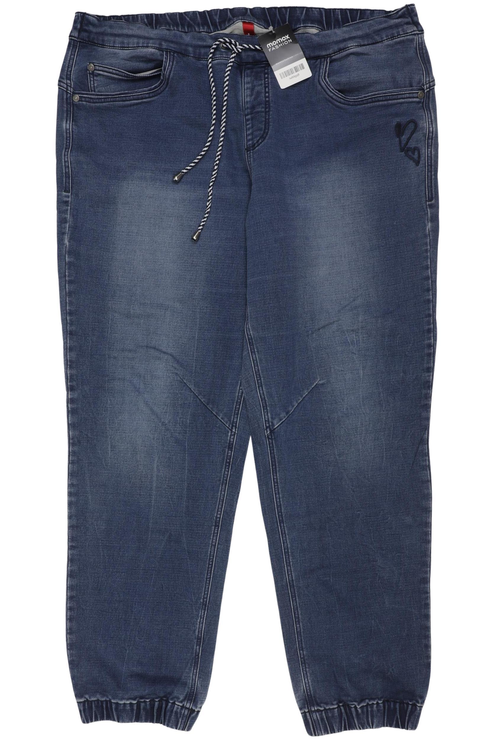 

sheego Damen Jeans, blau, Gr. 50