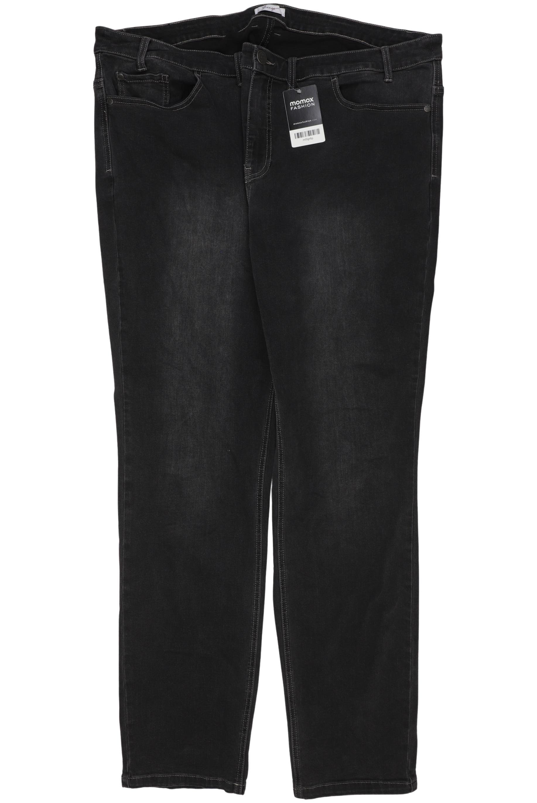 

sheego Damen Jeans, schwarz, Gr. 108