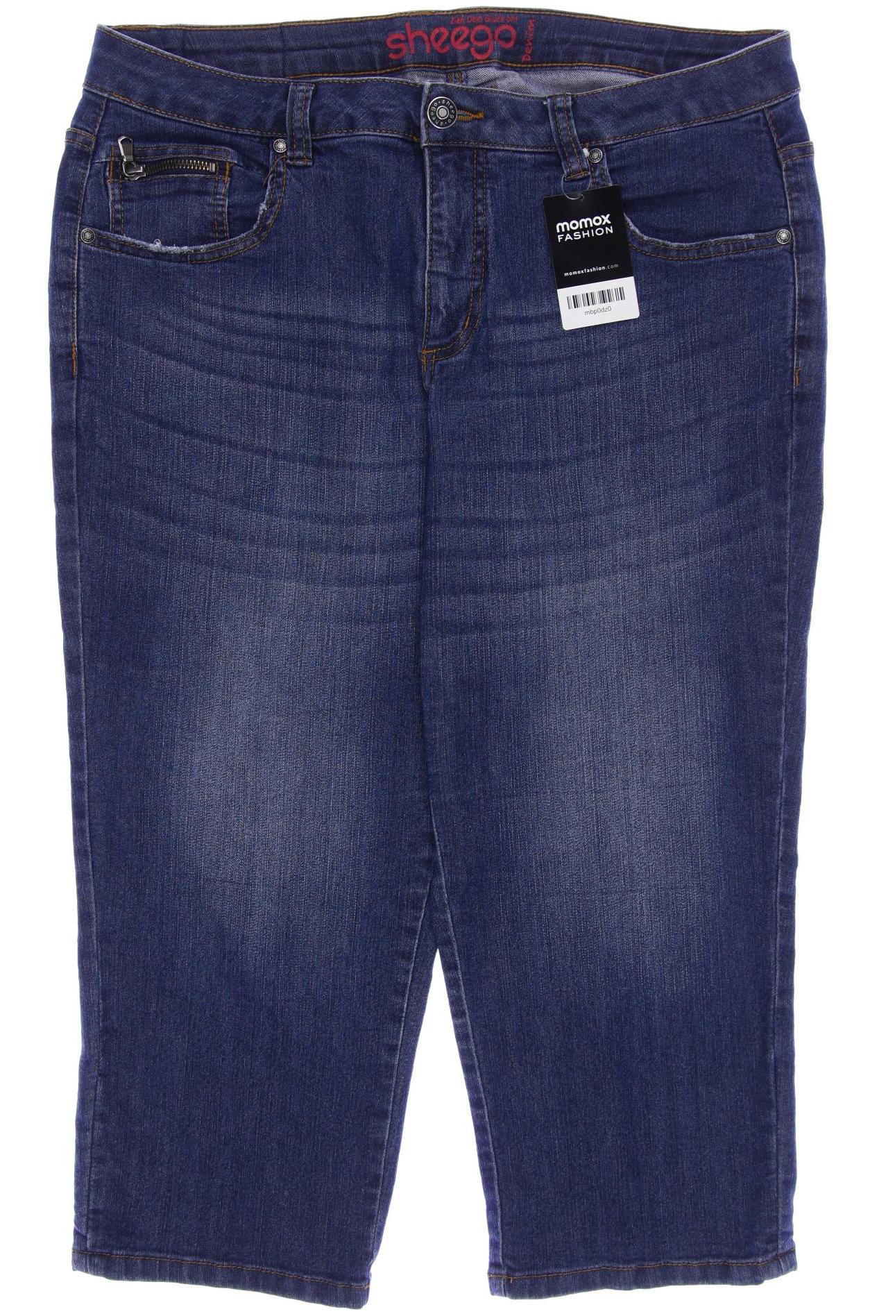 

sheego Damen Jeans, blau