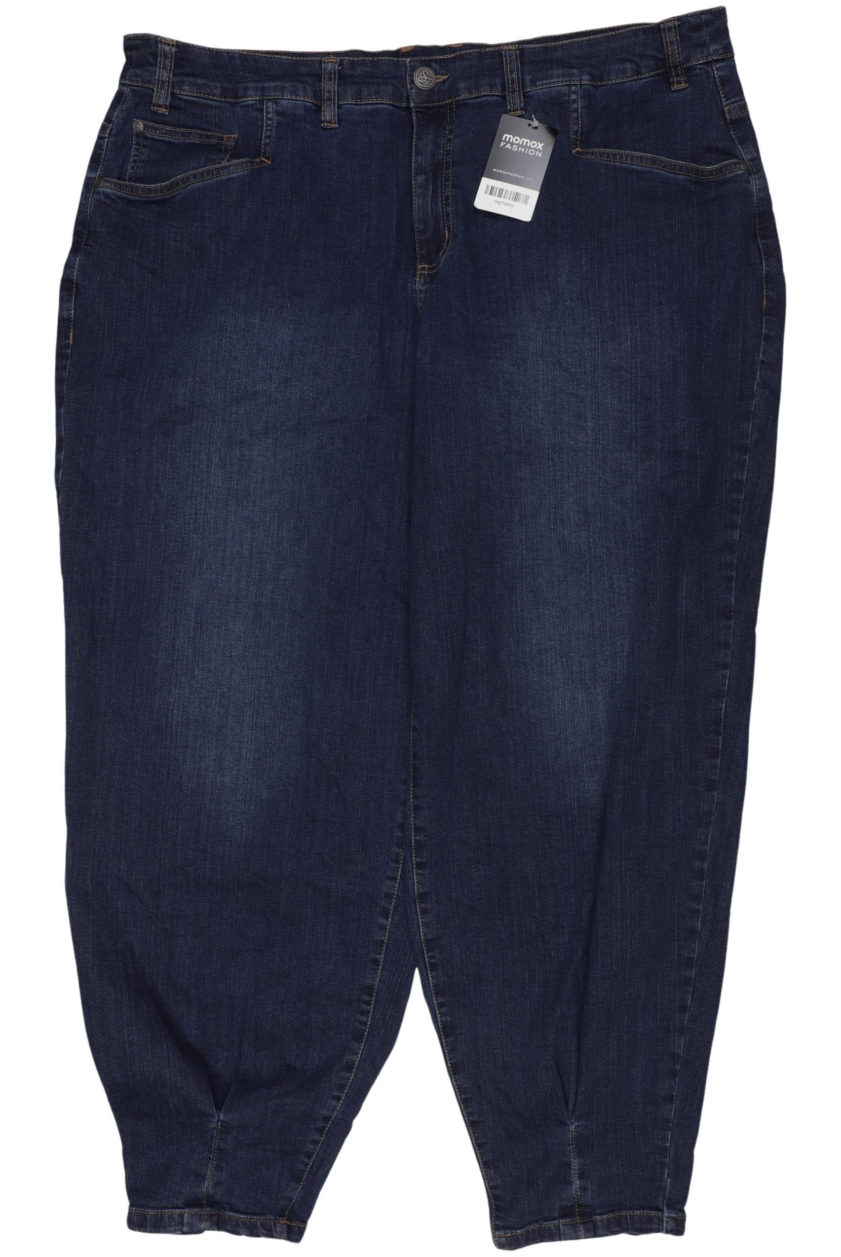 

sheego Damen Jeans, marineblau, Gr. 50