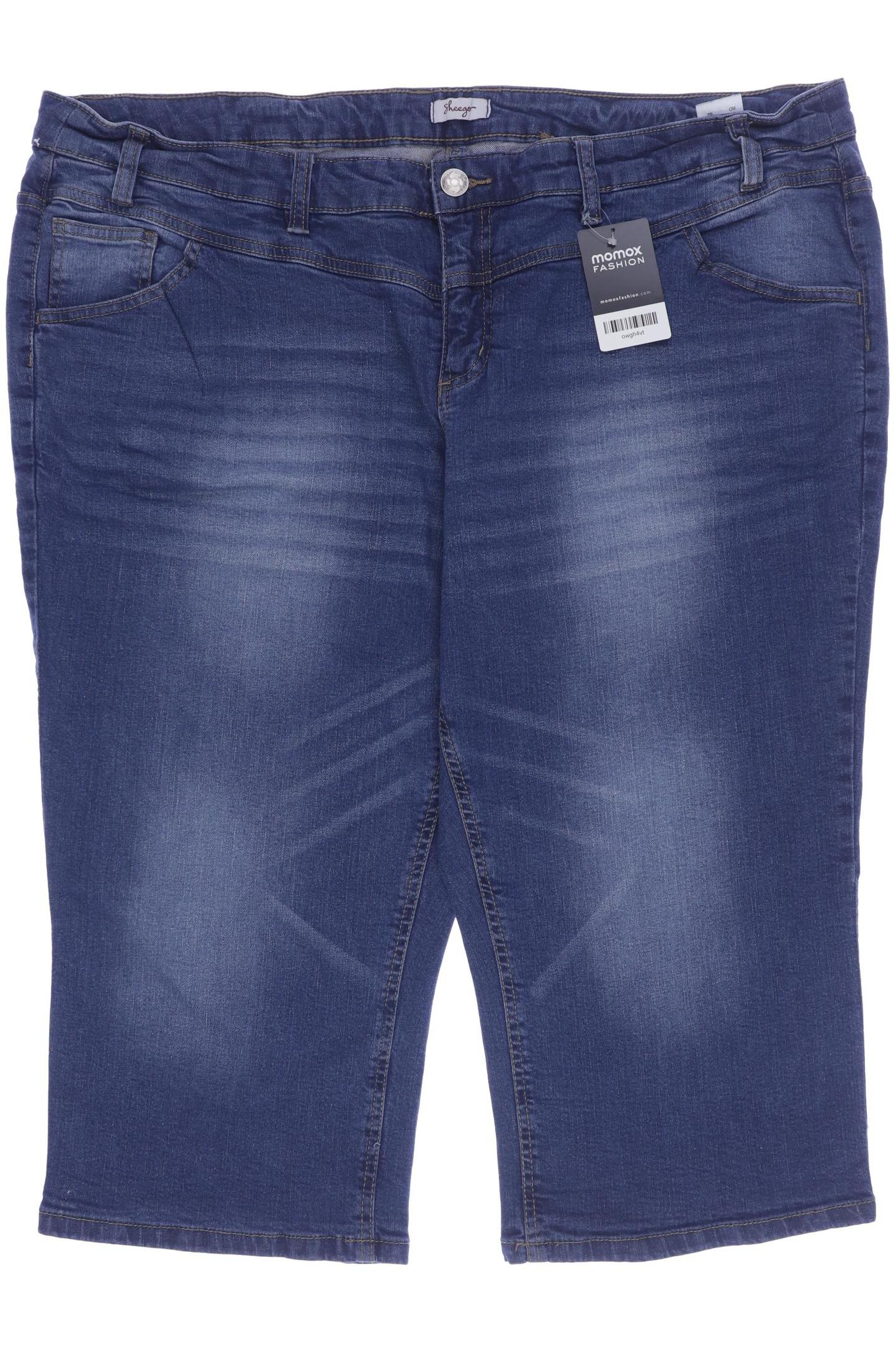 

sheego Damen Jeans, blau, Gr. 54