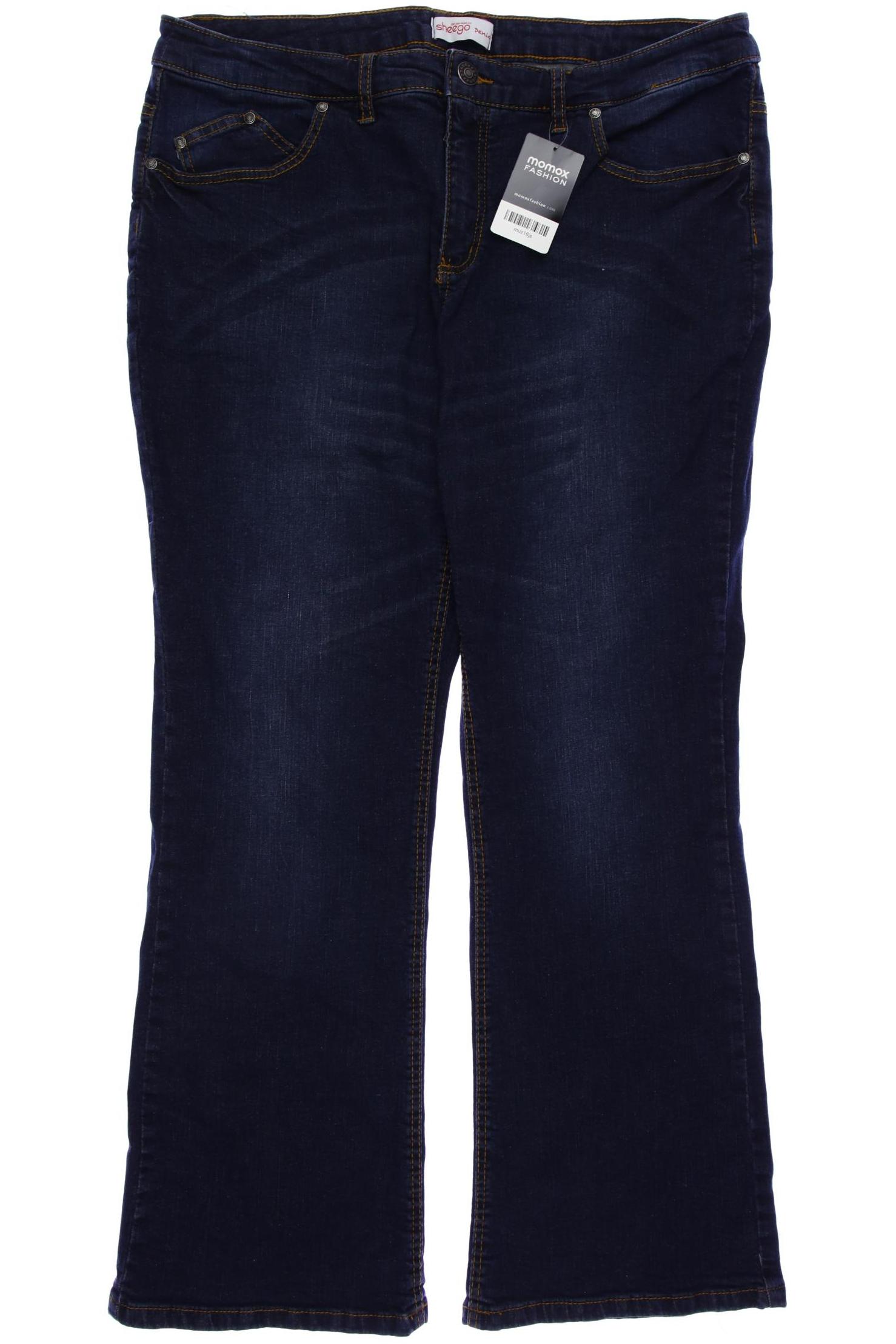 

sheego Damen Jeans, marineblau, Gr. 38