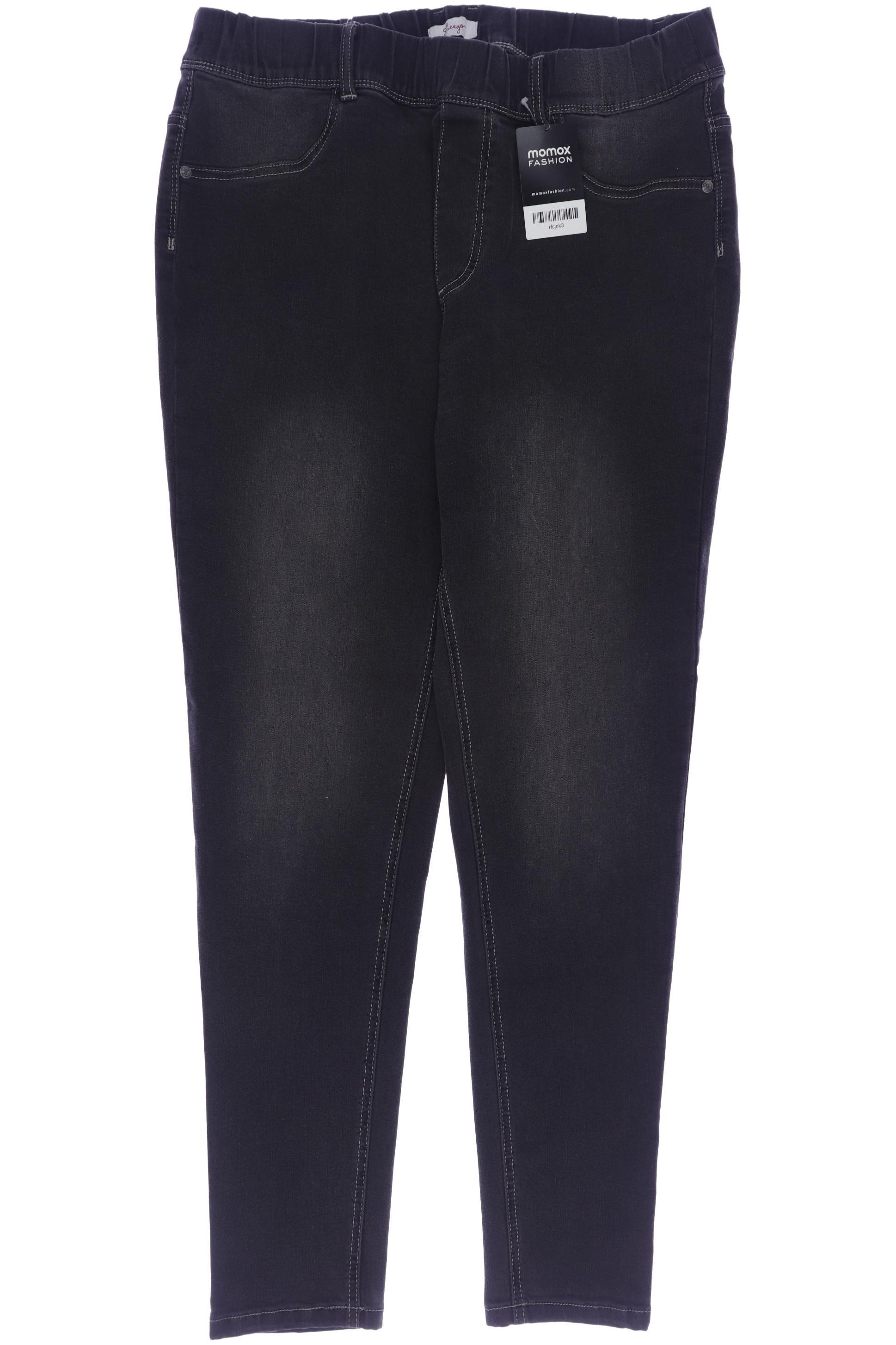 

sheego Damen Jeans, grau, Gr. 46
