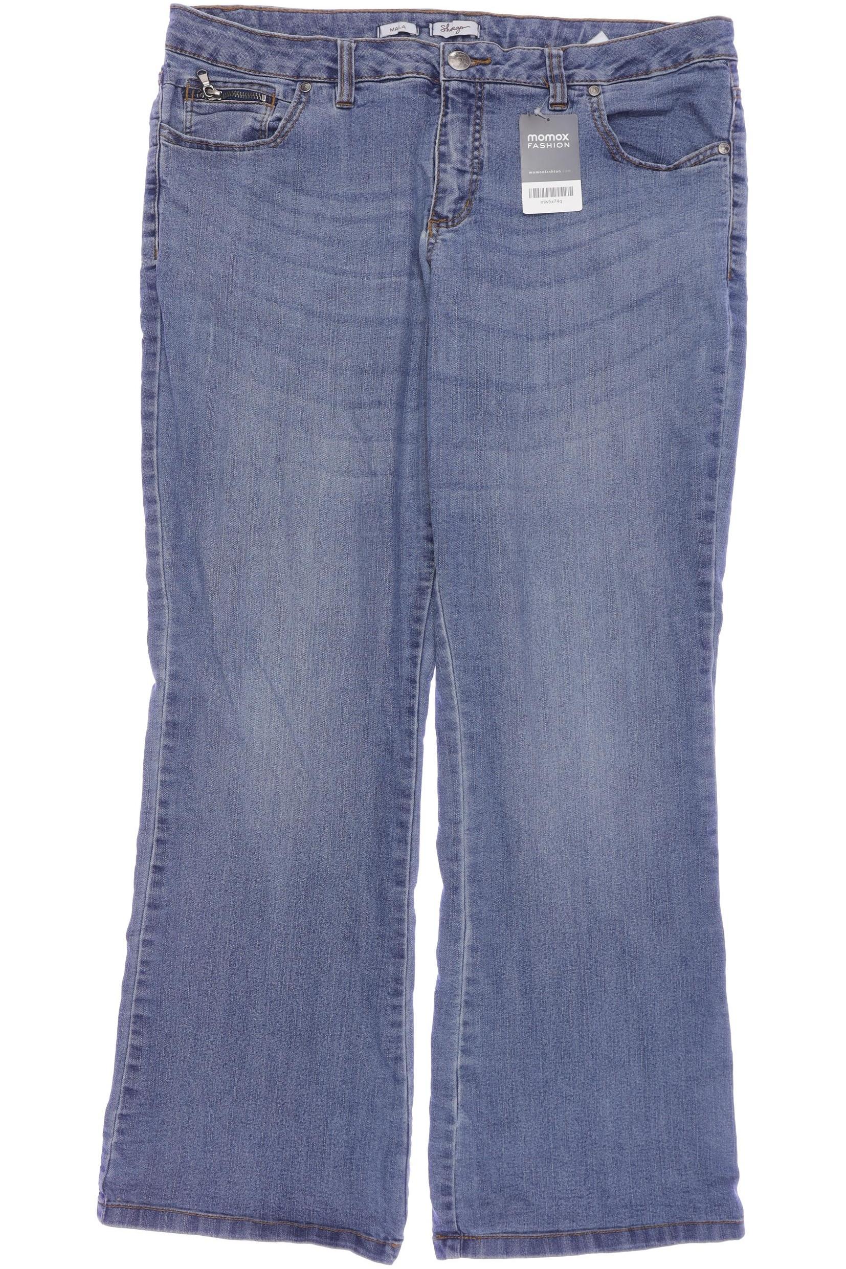 

sheego Damen Jeans, blau, Gr. 46