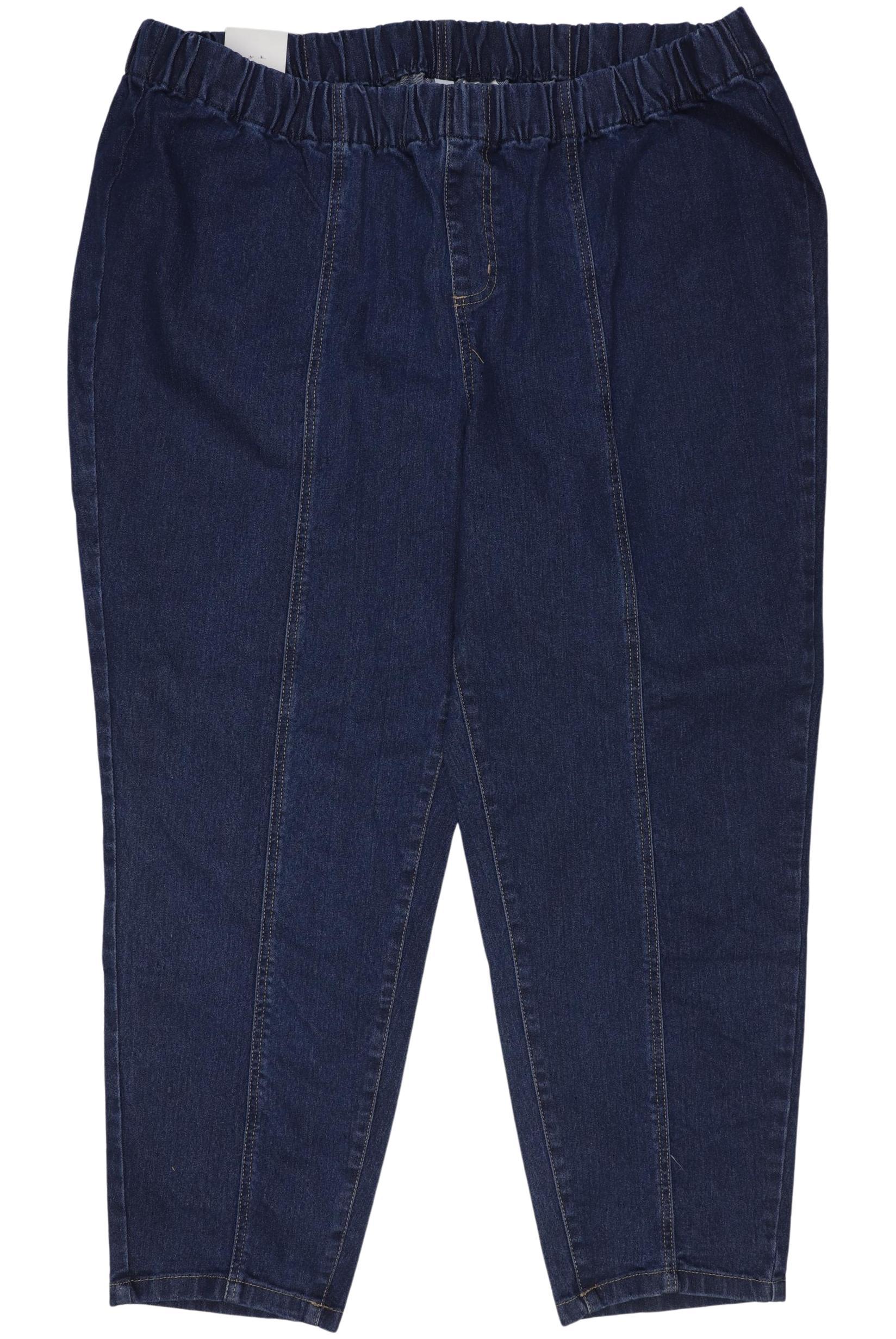

sheego Damen Jeans, marineblau, Gr. 54