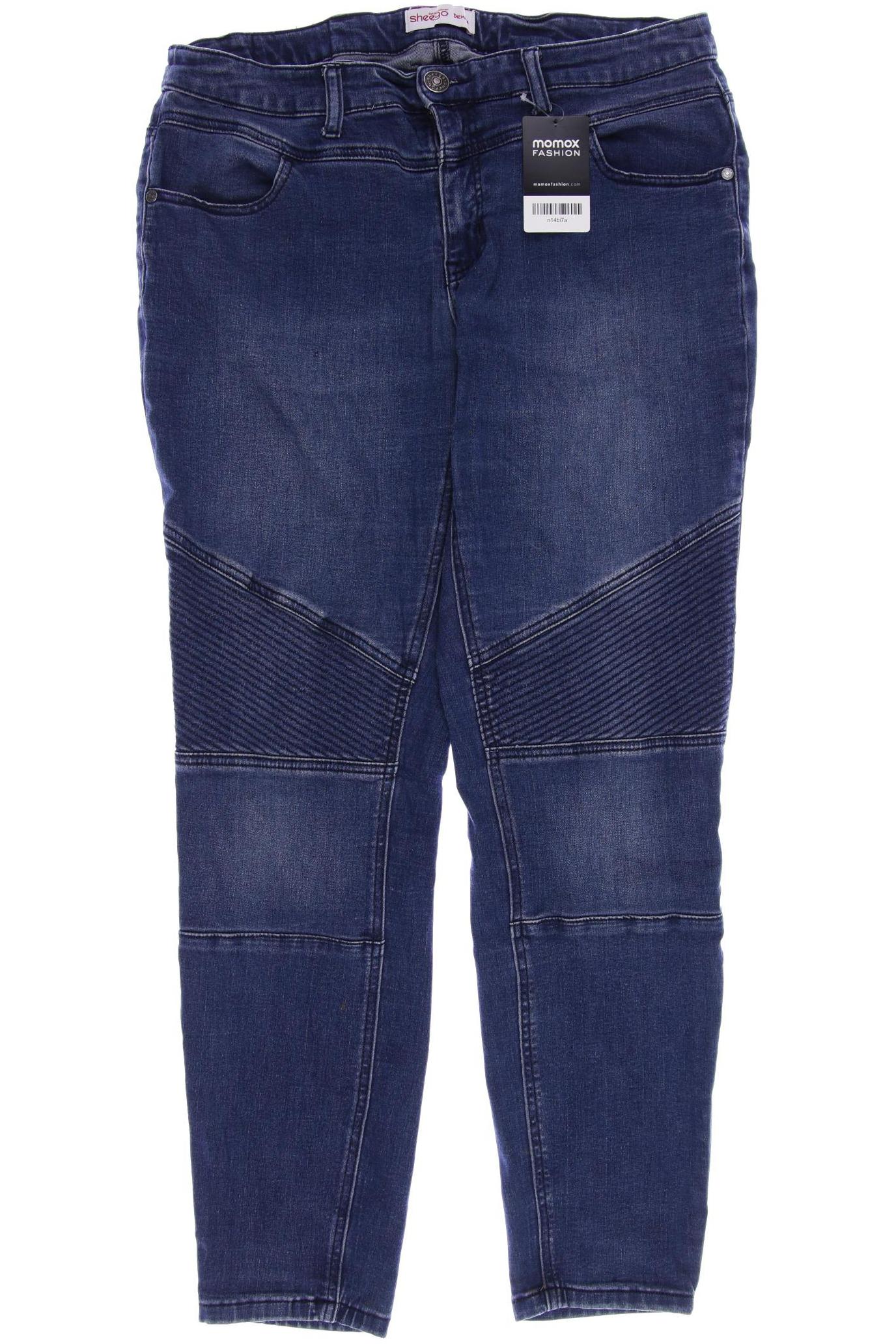 

sheego Damen Jeans, blau