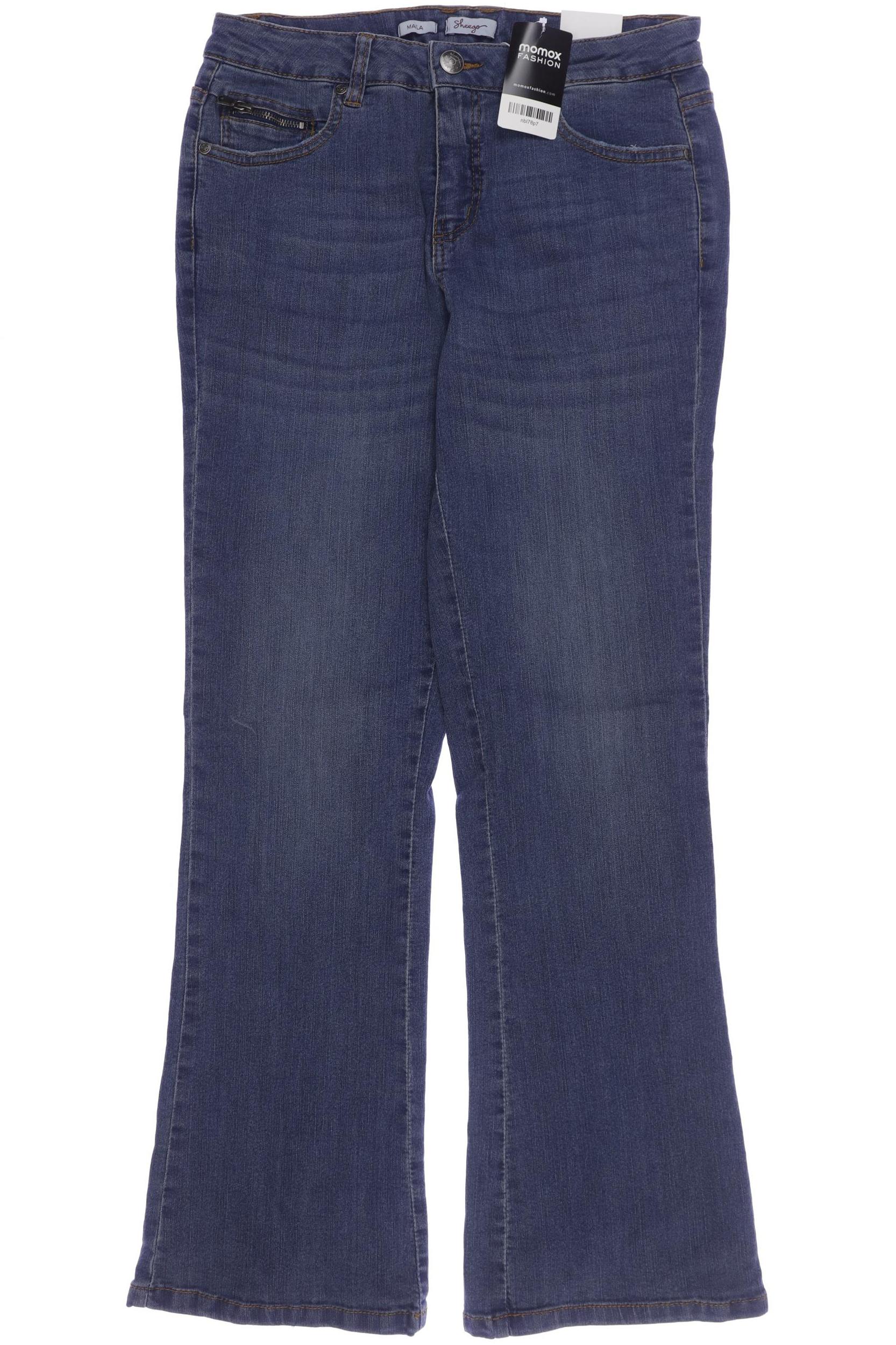 

sheego Damen Jeans, blau, Gr. 40