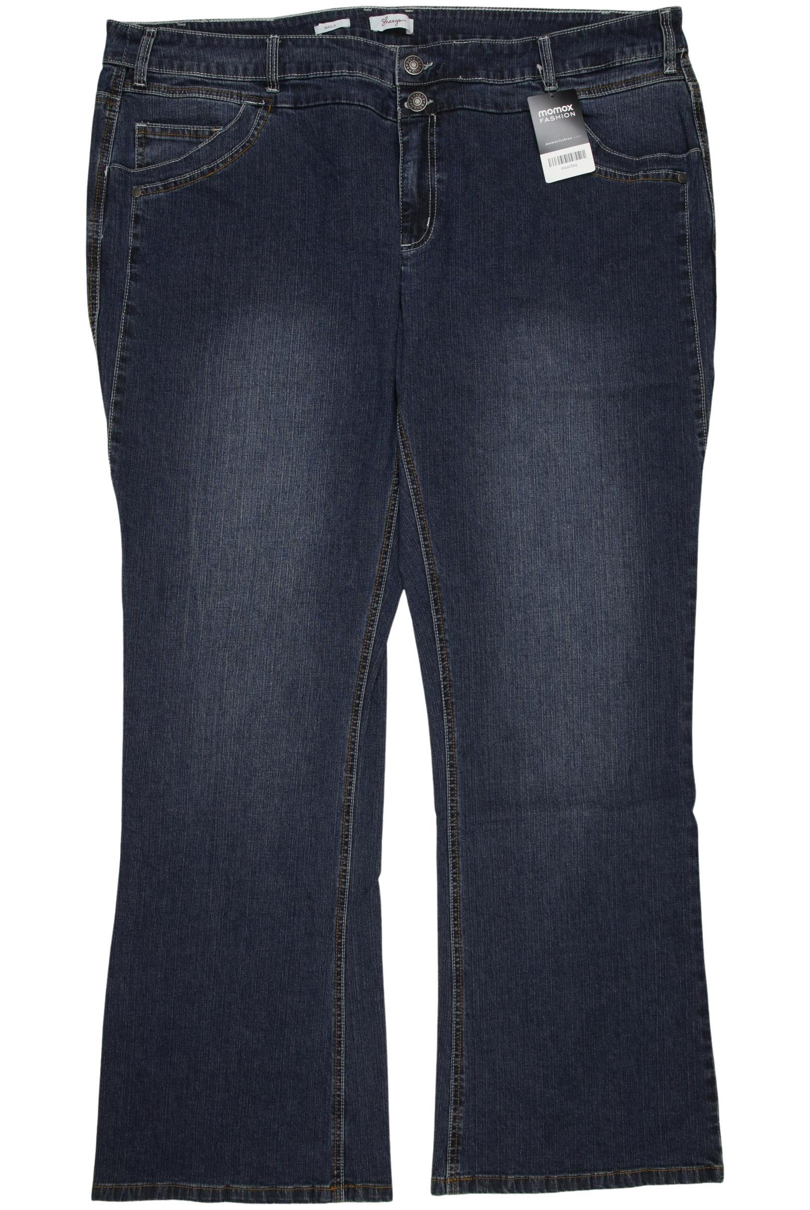 

sheego Damen Jeans, blau, Gr. 104