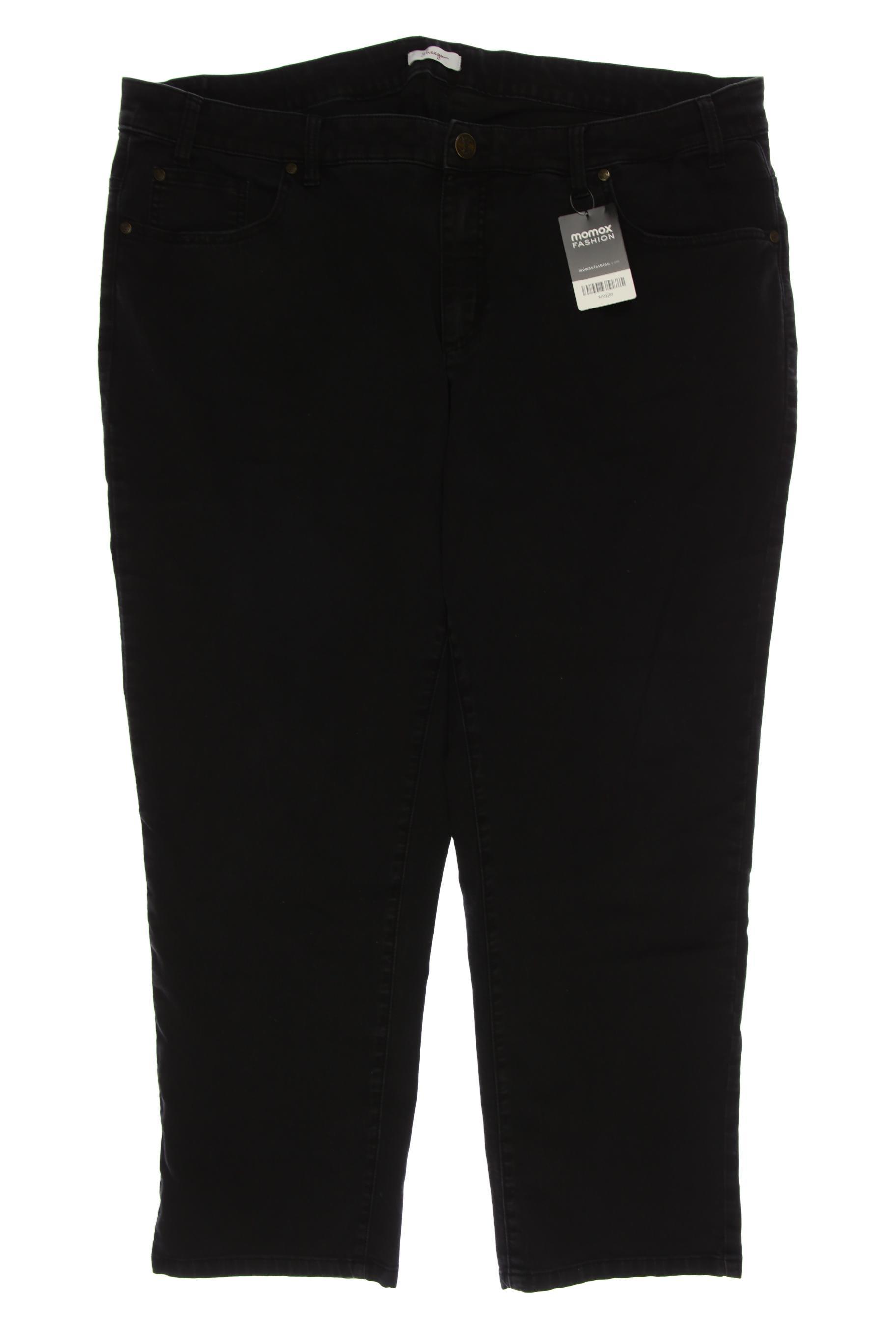 

sheego Damen Jeans, schwarz, Gr. 54