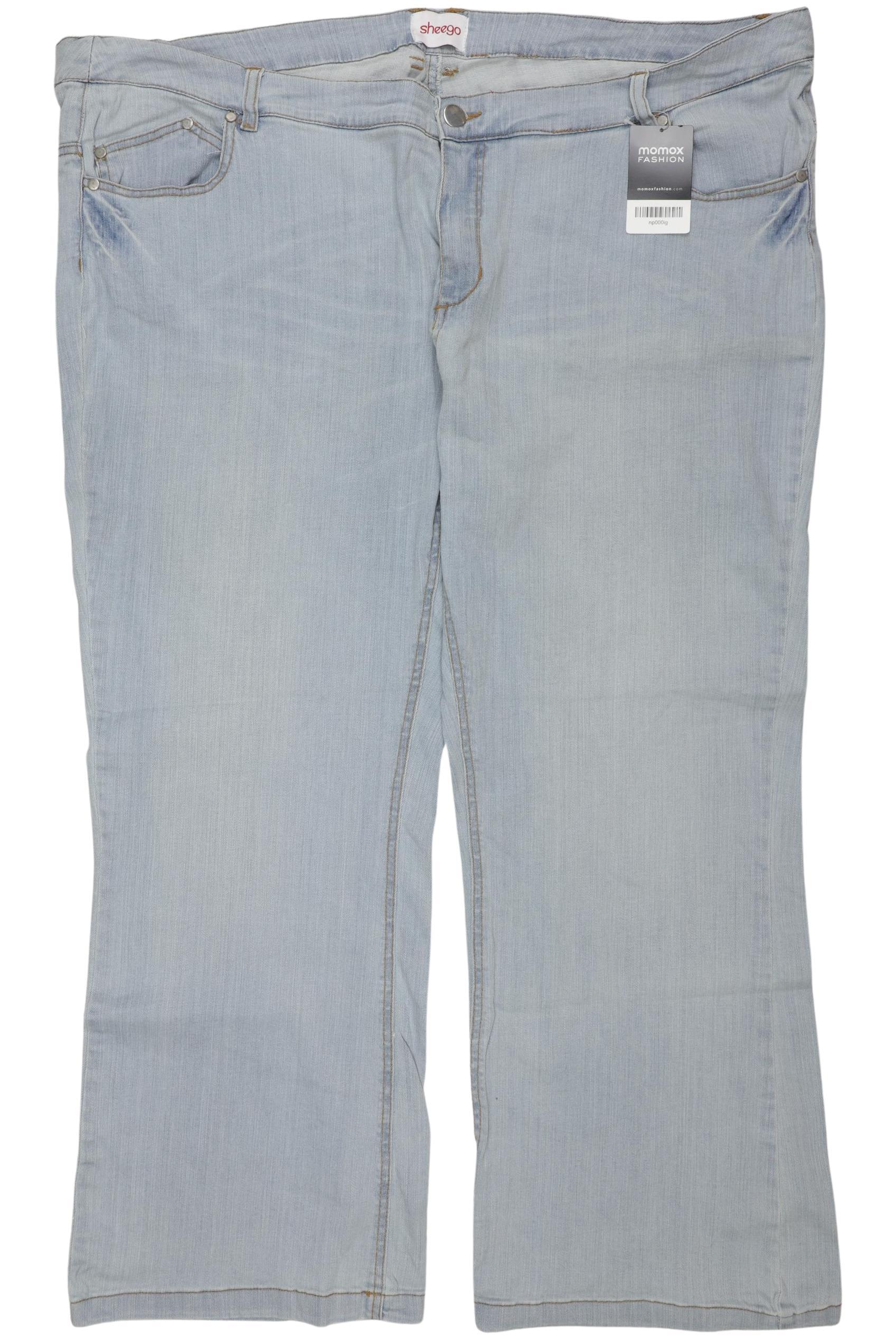 

sheego Damen Jeans, hellblau, Gr. 54