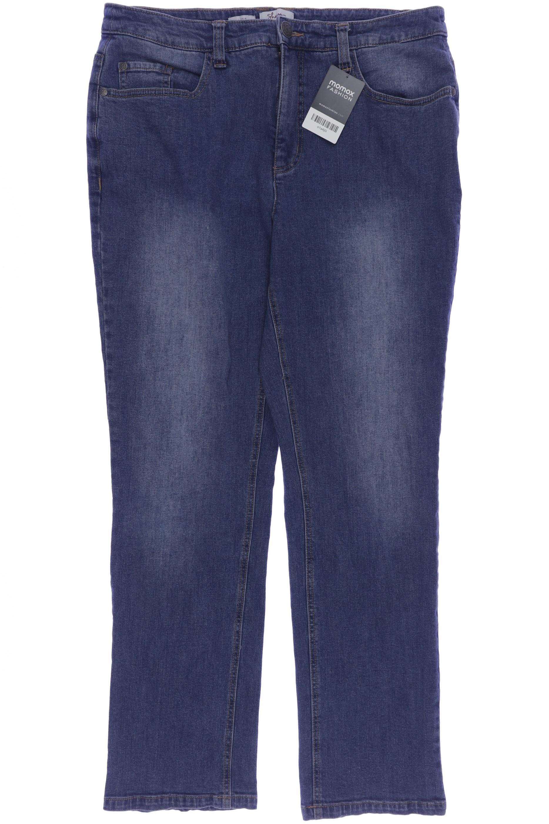

sheego Damen Jeans, blau, Gr. 44