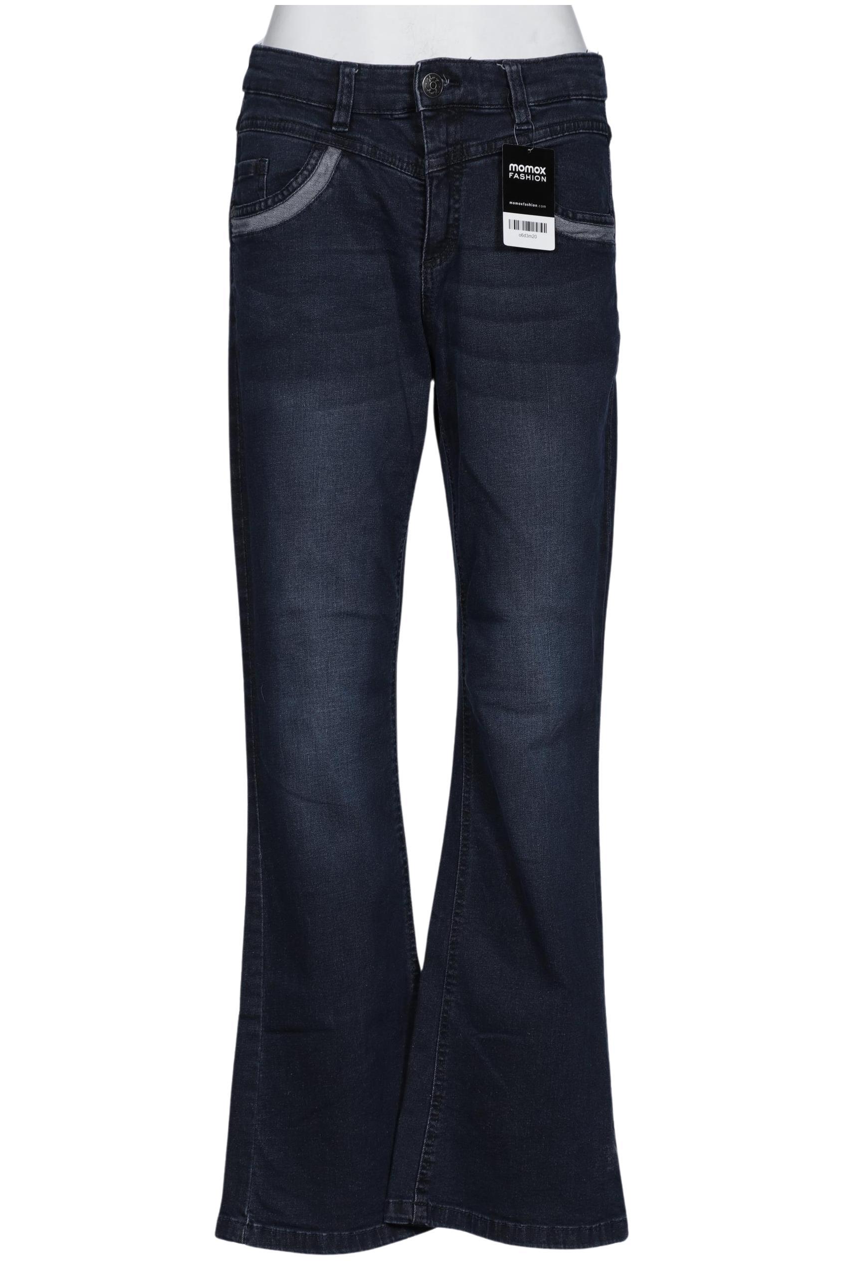 

sheego Damen Jeans, marineblau, Gr. 40