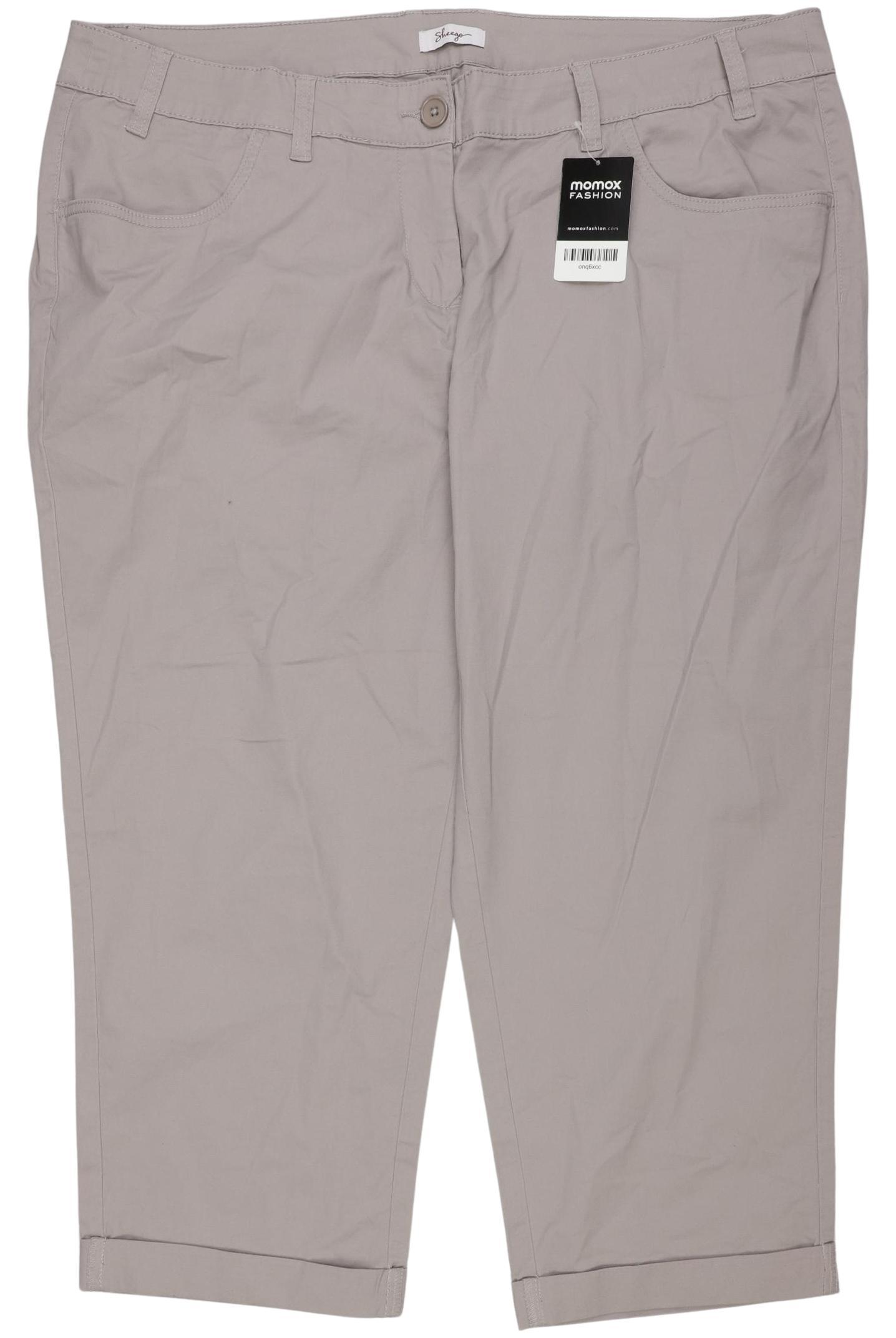 

sheego Damen Jeans, grau, Gr. 52