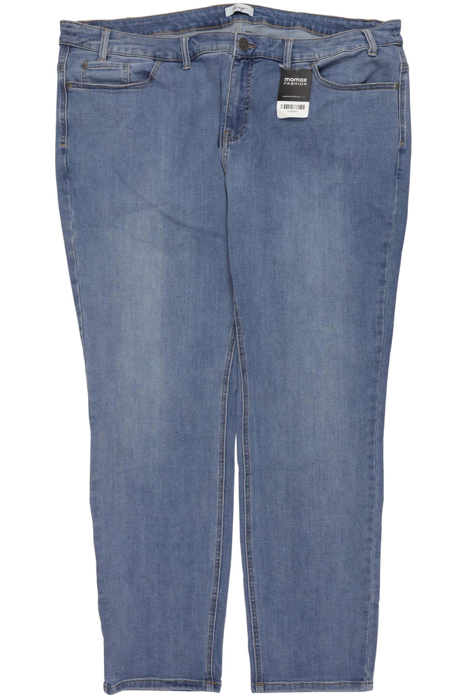 

sheego Damen Jeans, blau, Gr. 52