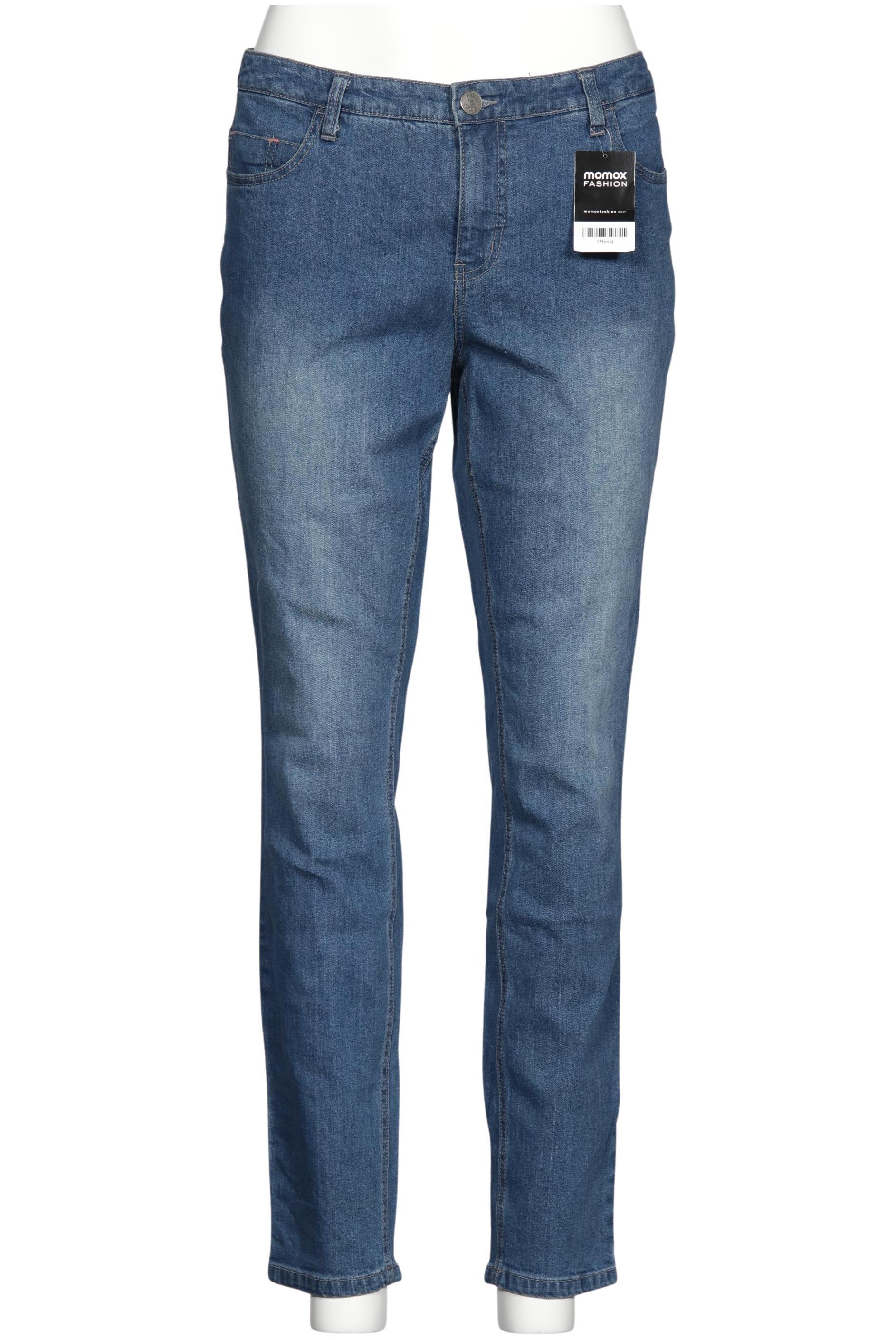 

sheego Damen Jeans, blau, Gr. 46