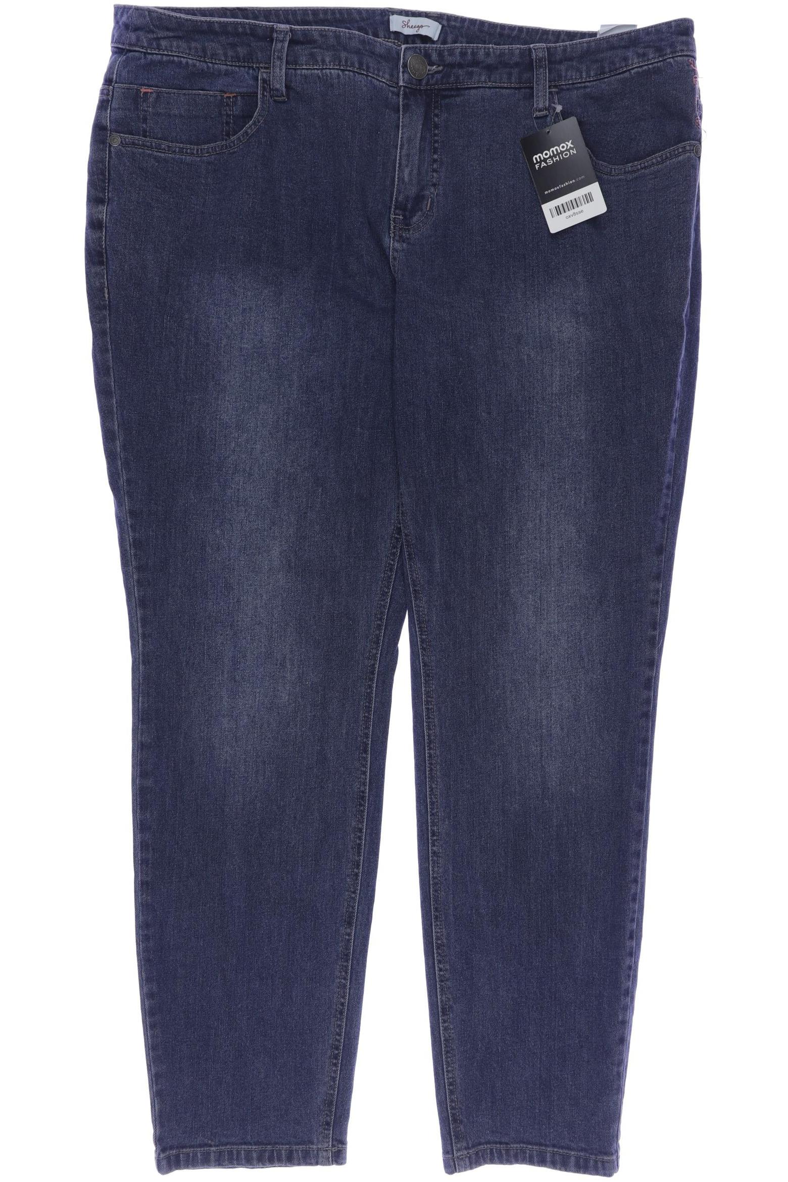 

sheego Damen Jeans, blau, Gr. 24