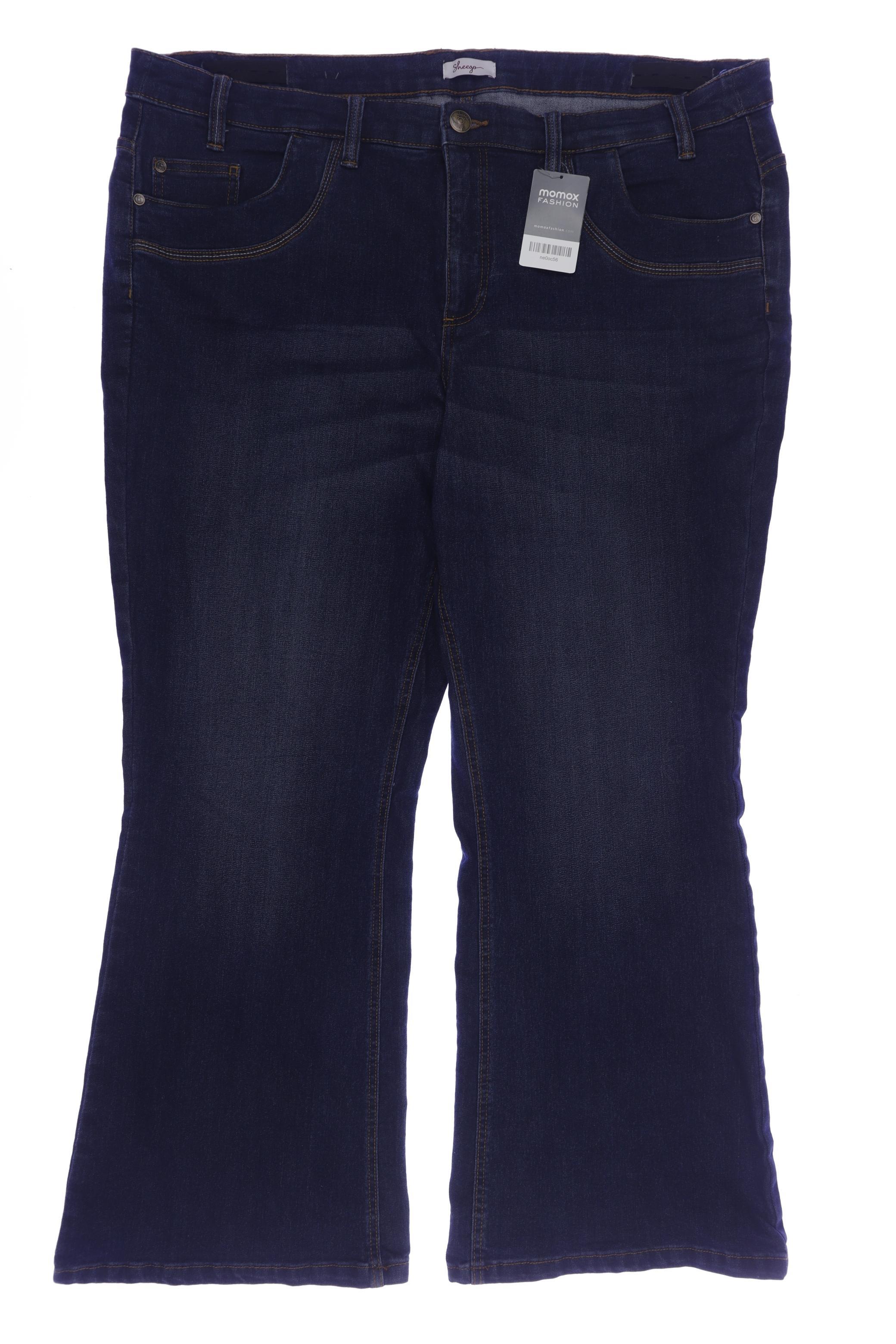 

sheego Damen Jeans, marineblau, Gr. 52