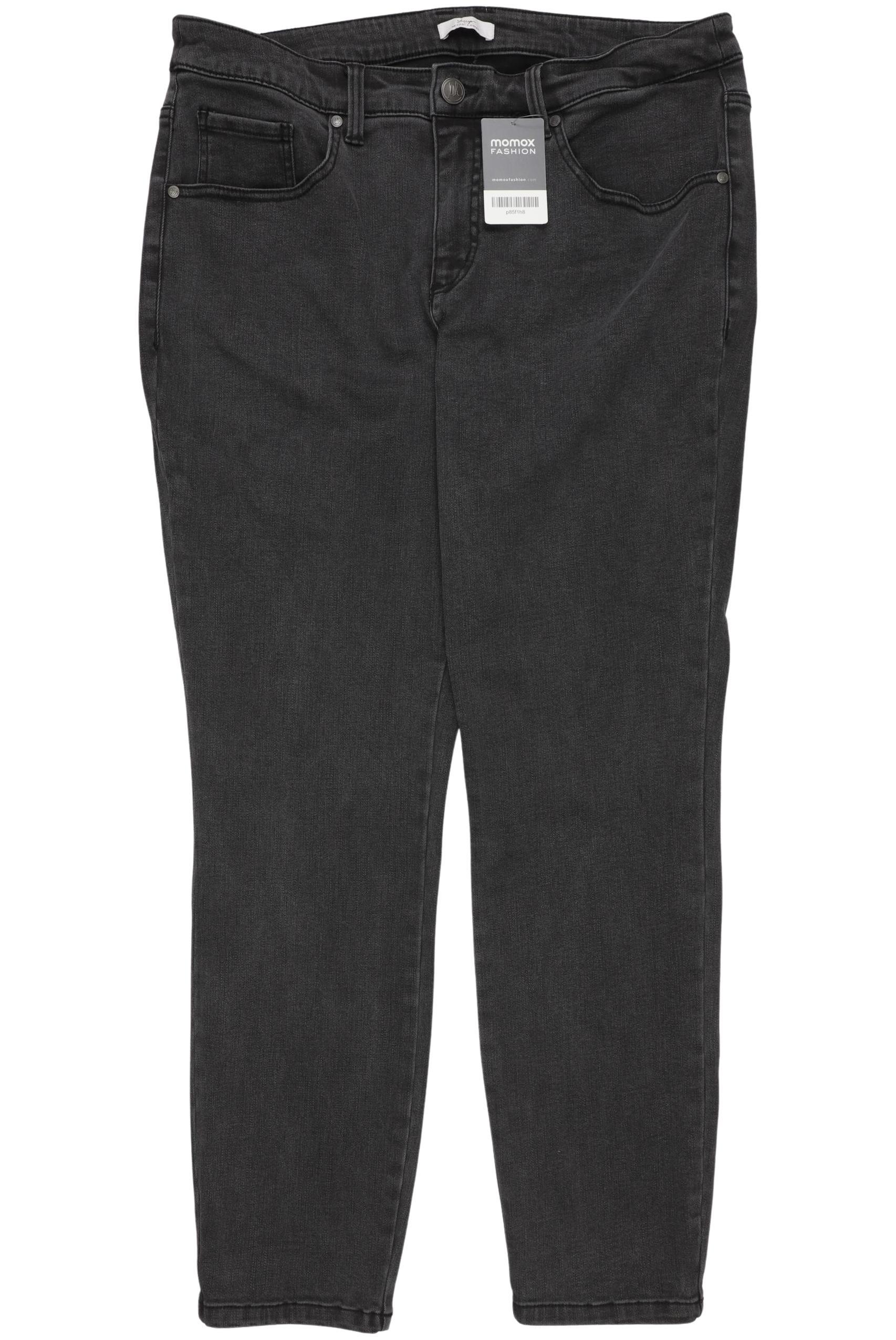 

sheego Damen Jeans, grau, Gr. 48