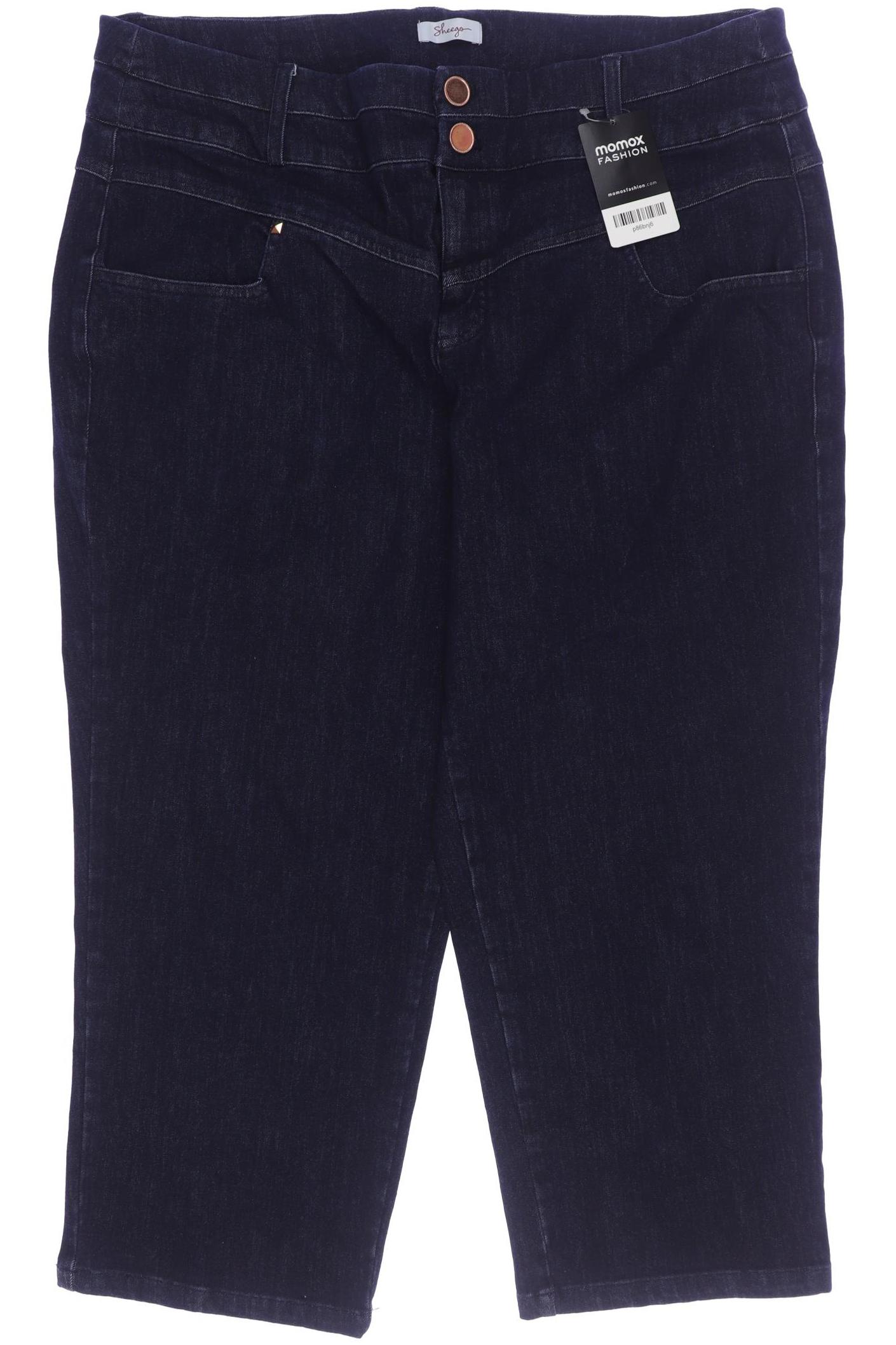 

sheego Damen Jeans, marineblau, Gr. 48