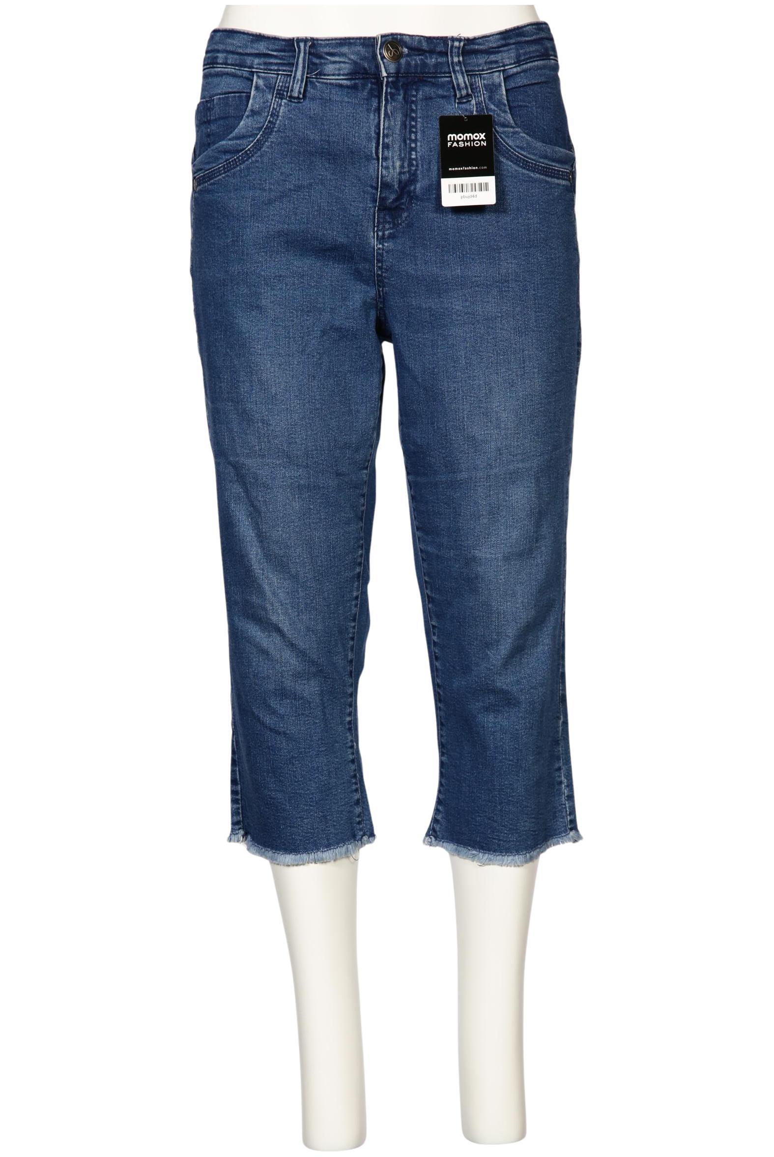 

sheego Damen Jeans, blau, Gr. 46