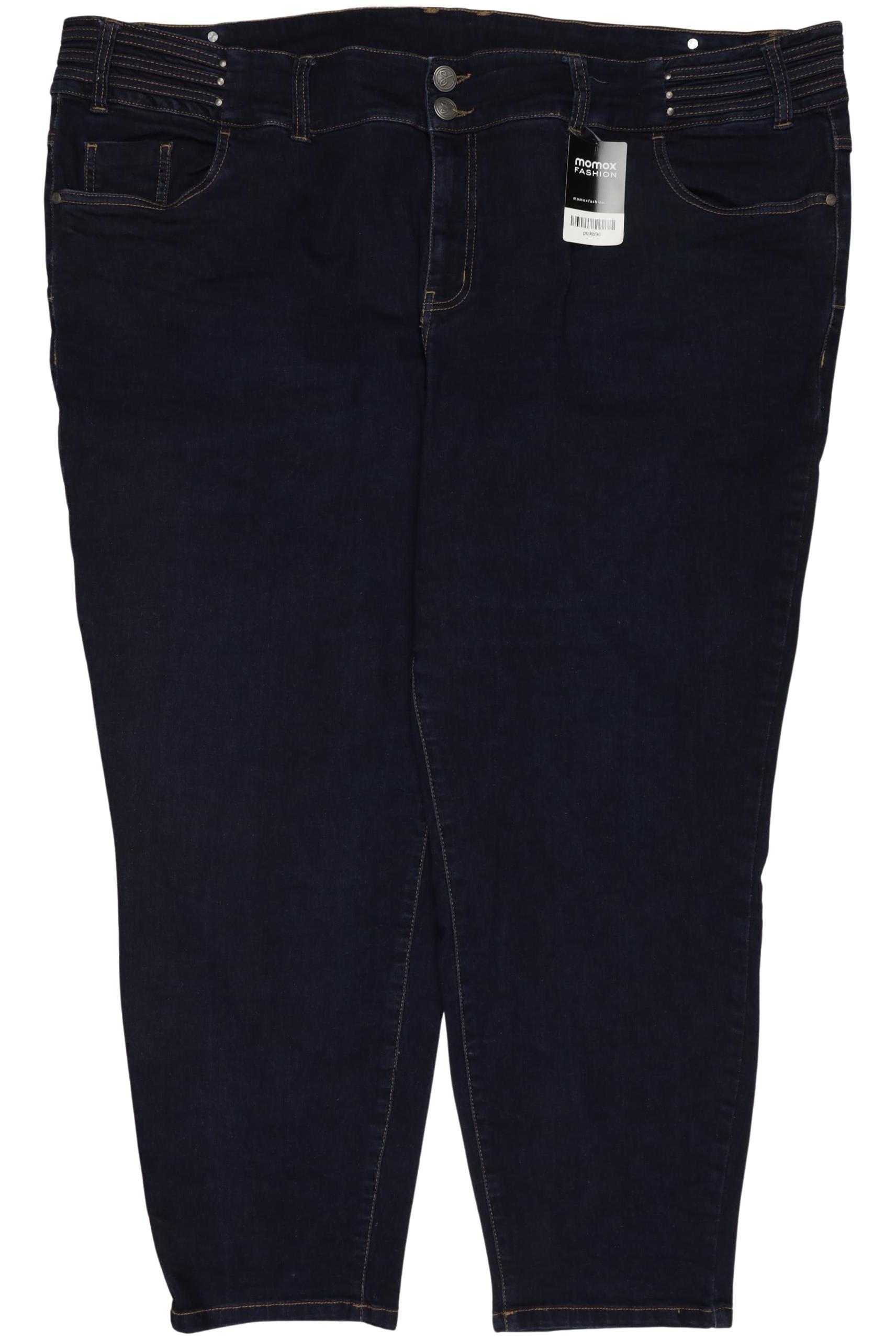 

sheego Damen Jeans, marineblau, Gr. 58