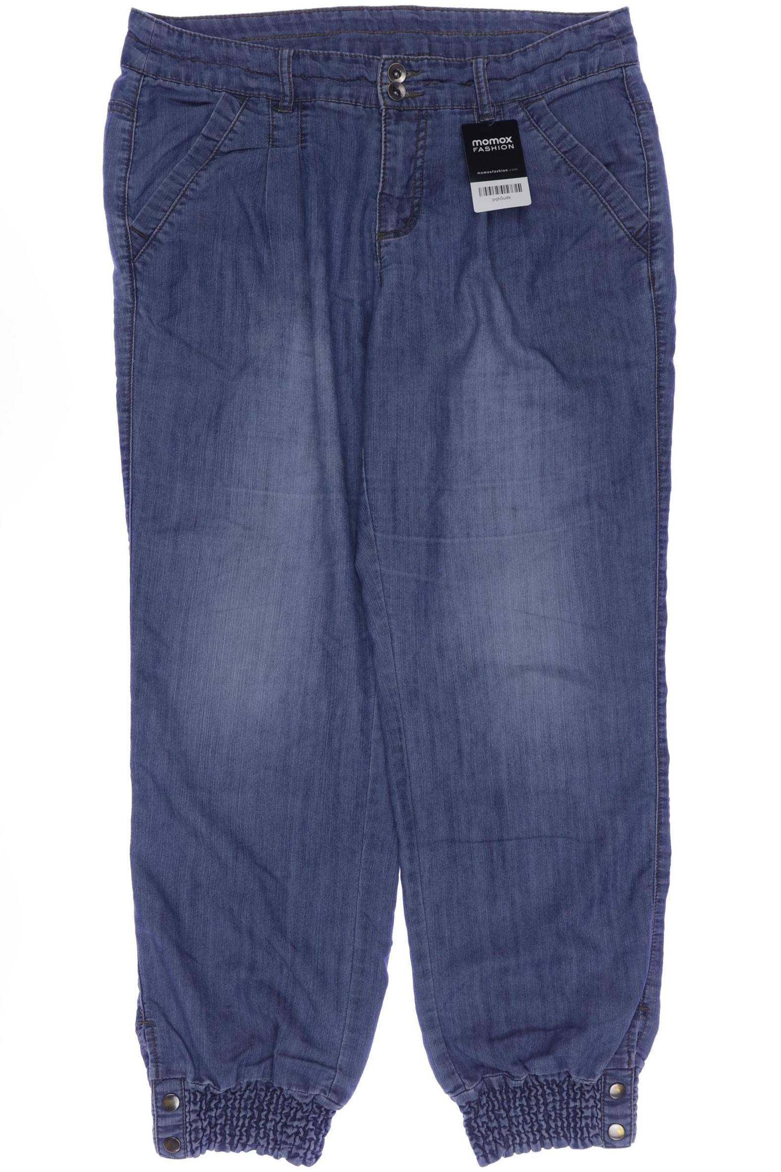 

sheego Damen Jeans, blau, Gr. 44