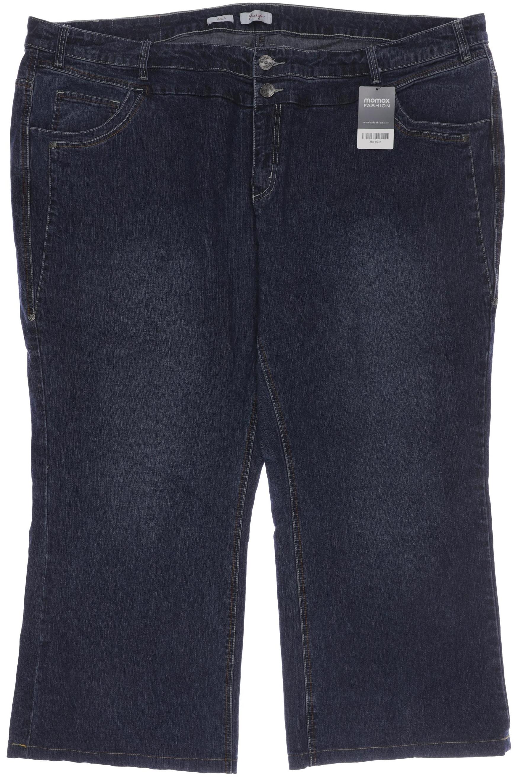 

sheego Damen Jeans, marineblau, Gr. 56