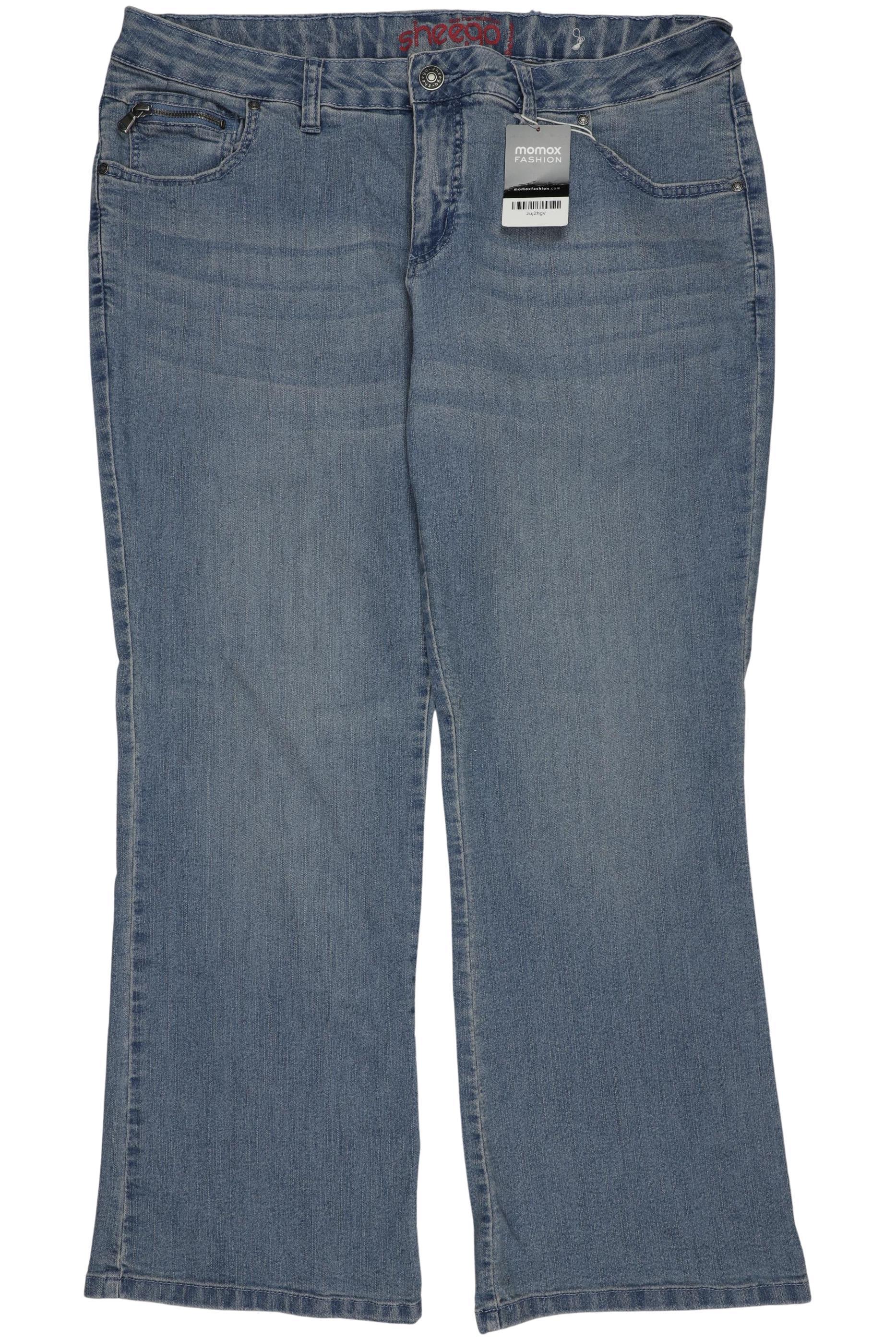 

sheego Damen Jeans, blau, Gr. 24