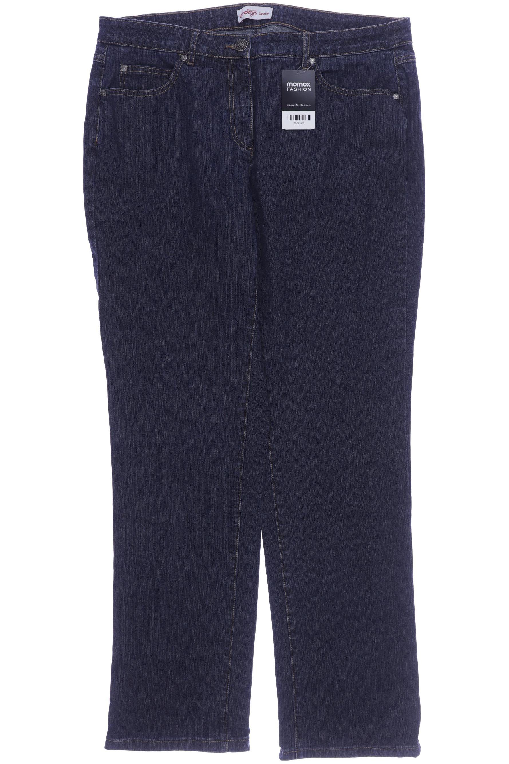 

sheego Damen Jeans, blau, Gr. 92