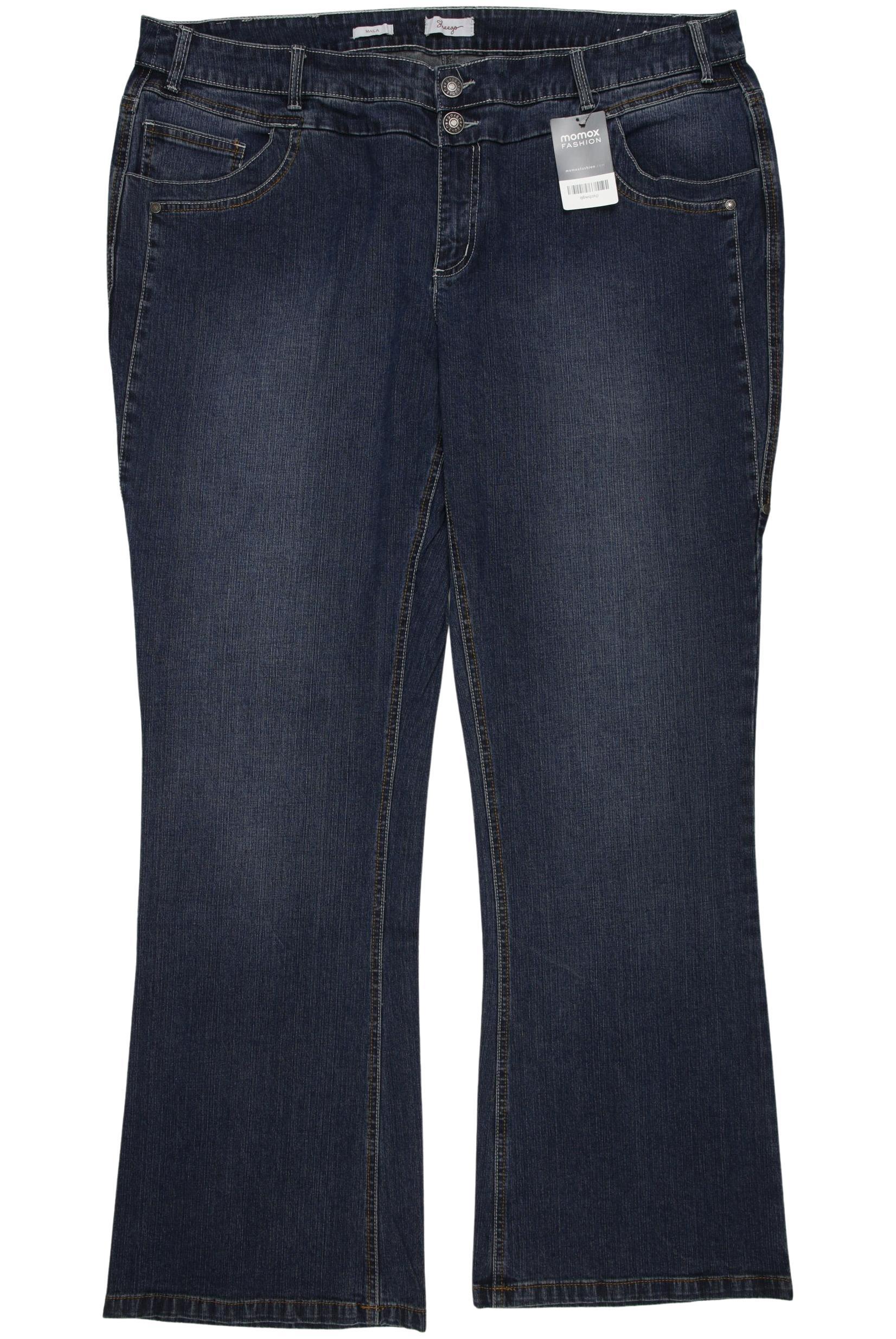 

sheego Damen Jeans, blau, Gr. 42