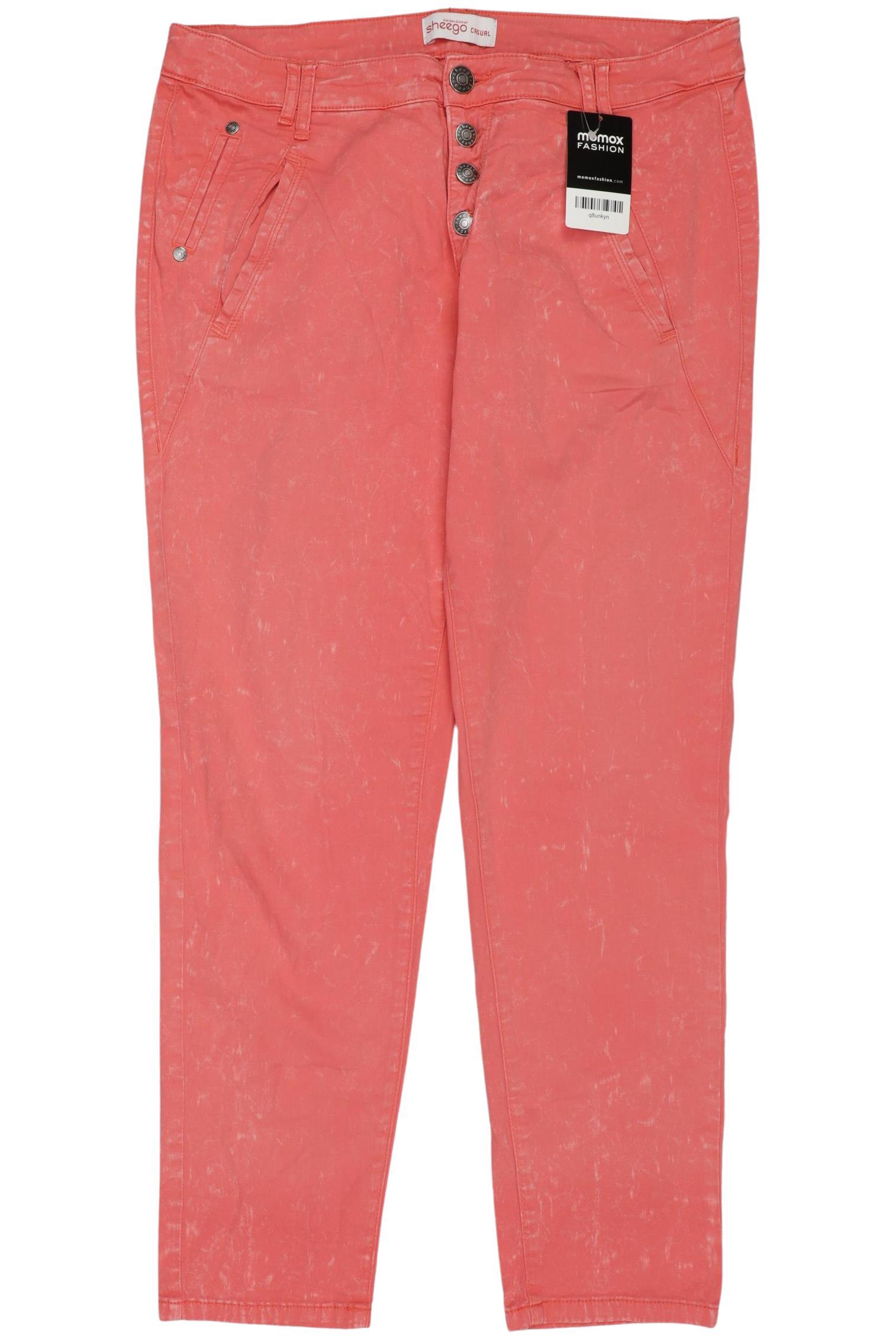 

sheego Damen Jeans, pink, Gr. 21