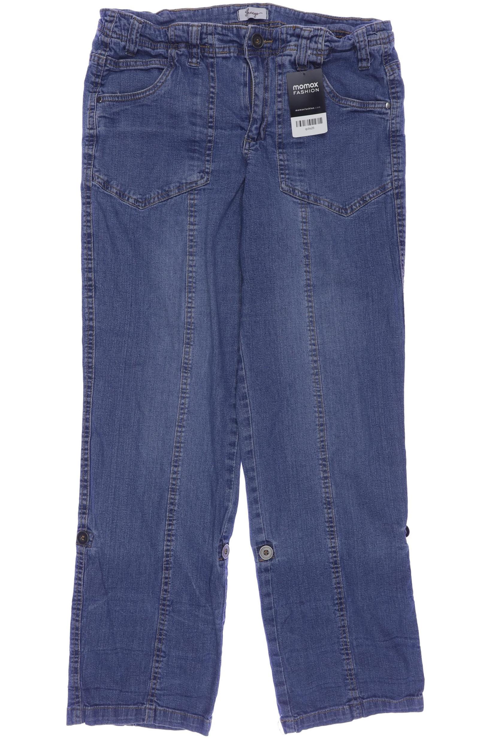 

sheego Damen Jeans, blau, Gr. 44