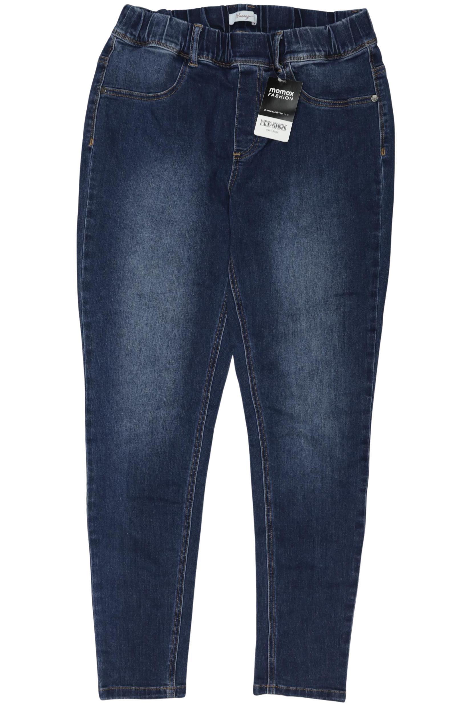 

sheego Damen Jeans, marineblau, Gr. 28