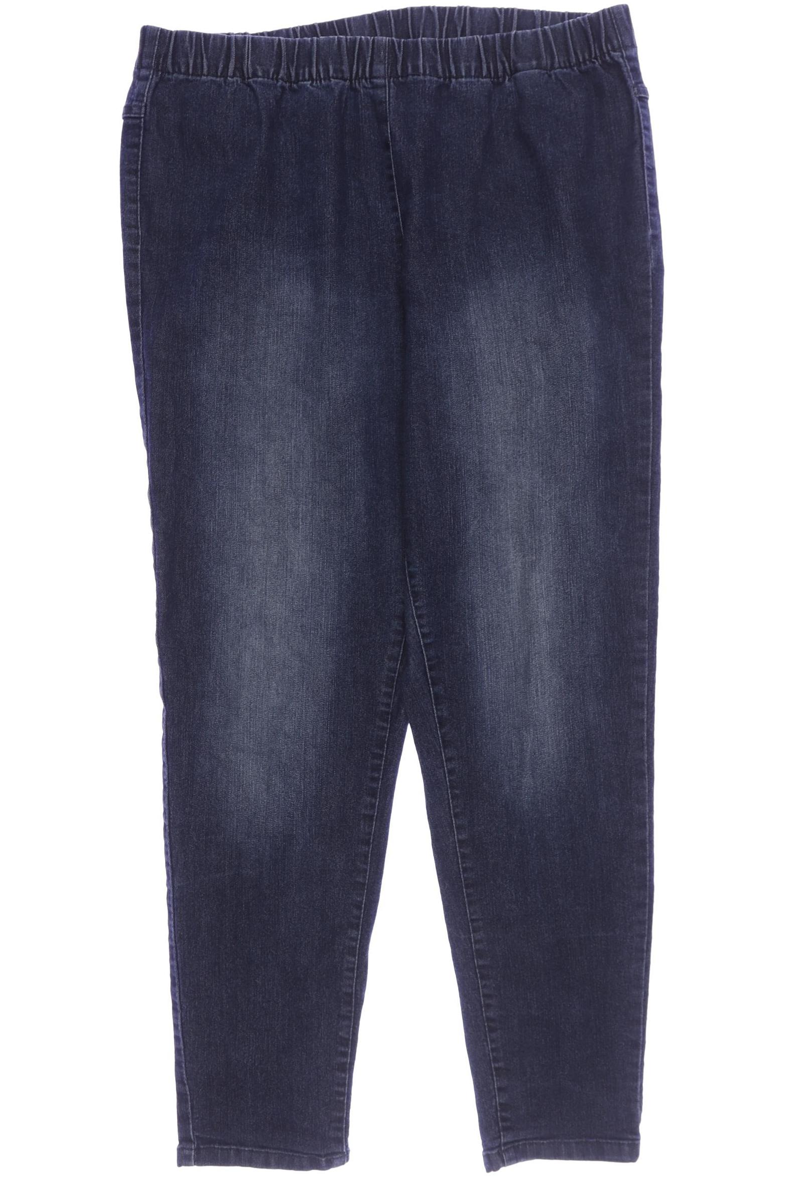 

sheego Damen Jeans, marineblau, Gr. 34